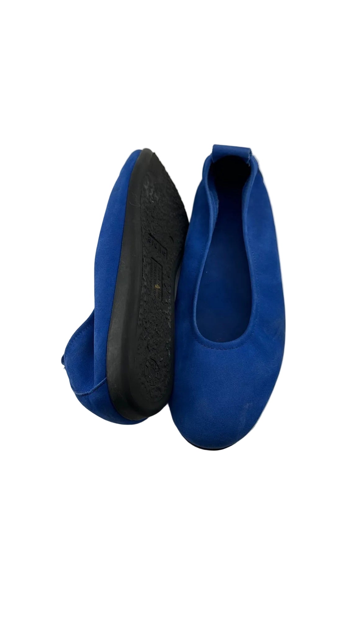 ARCHE - Blue Suede Ballet Flats - 40
