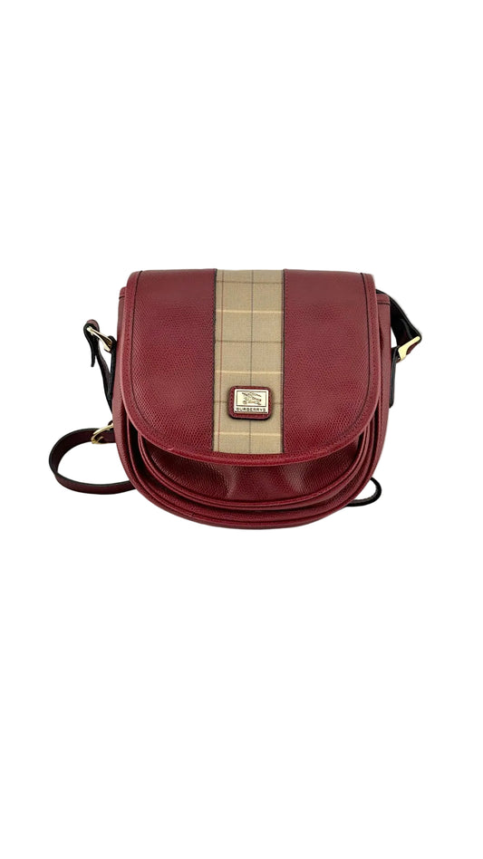 Burberry - Vintage Red Leather Crossbody