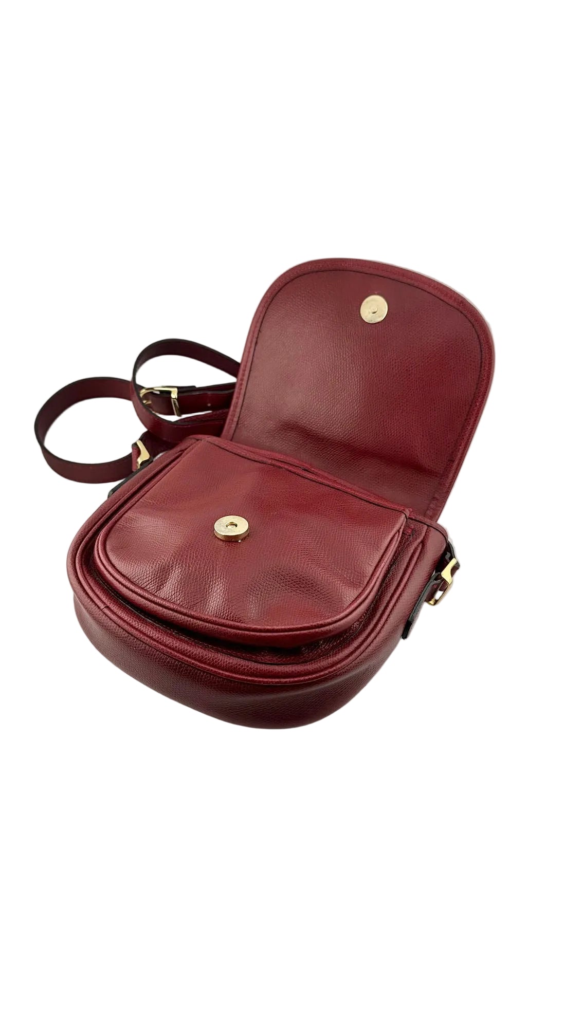 Burberry - Vintage Red Leather Crossbody