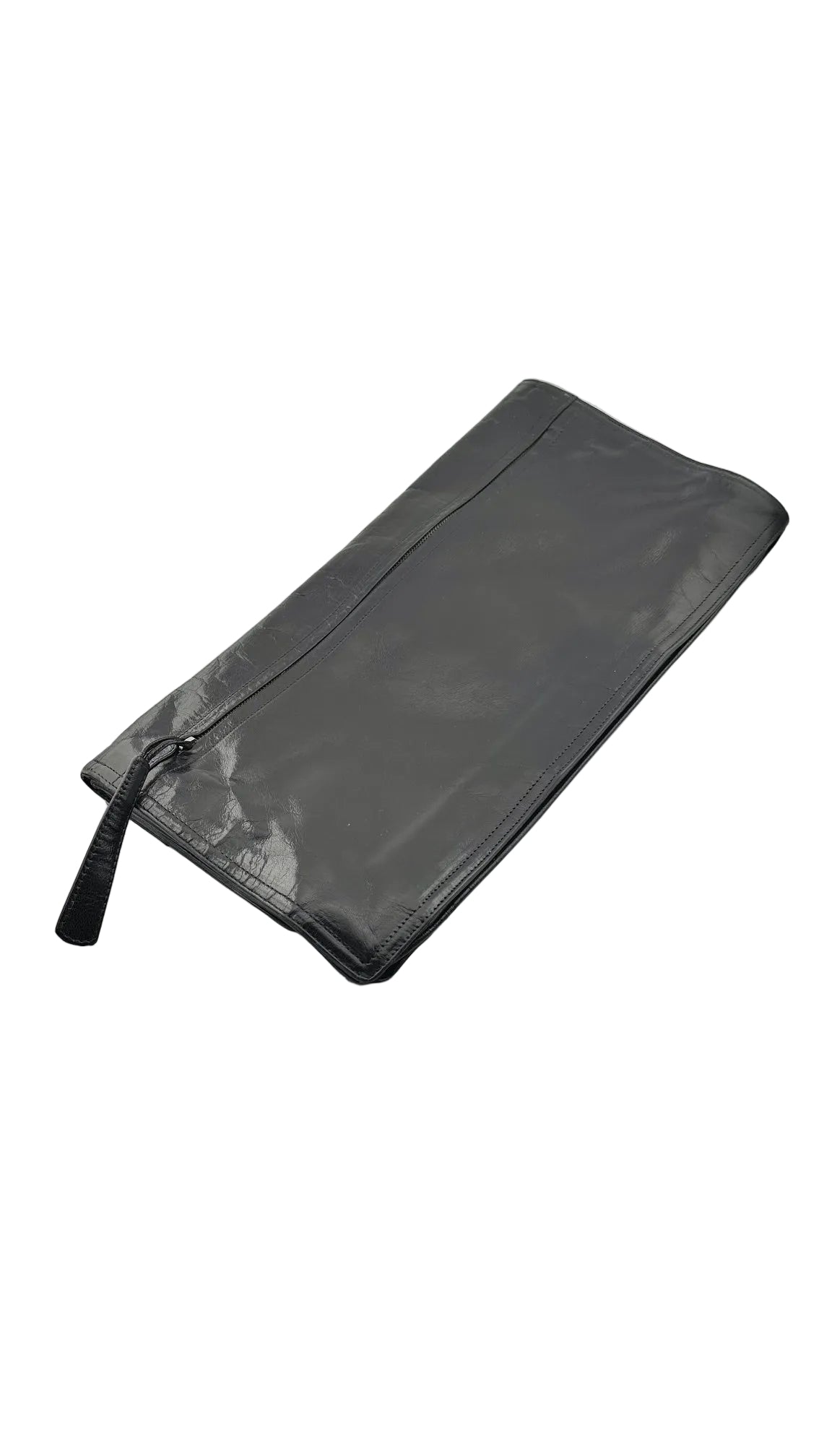 Bottega Venetta - Black Leather Clutch