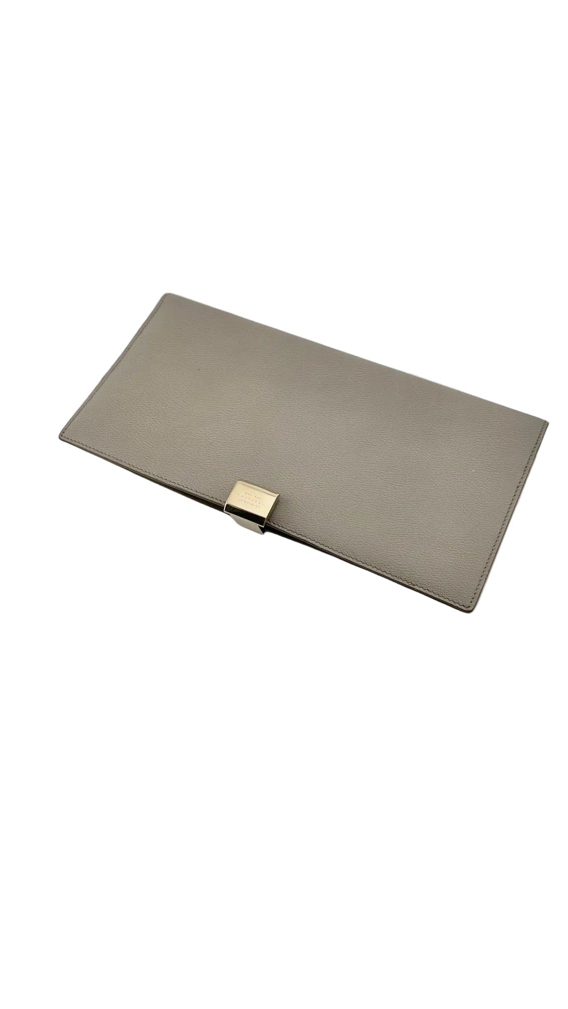 SMYTHSON - Gray Passport Wallet