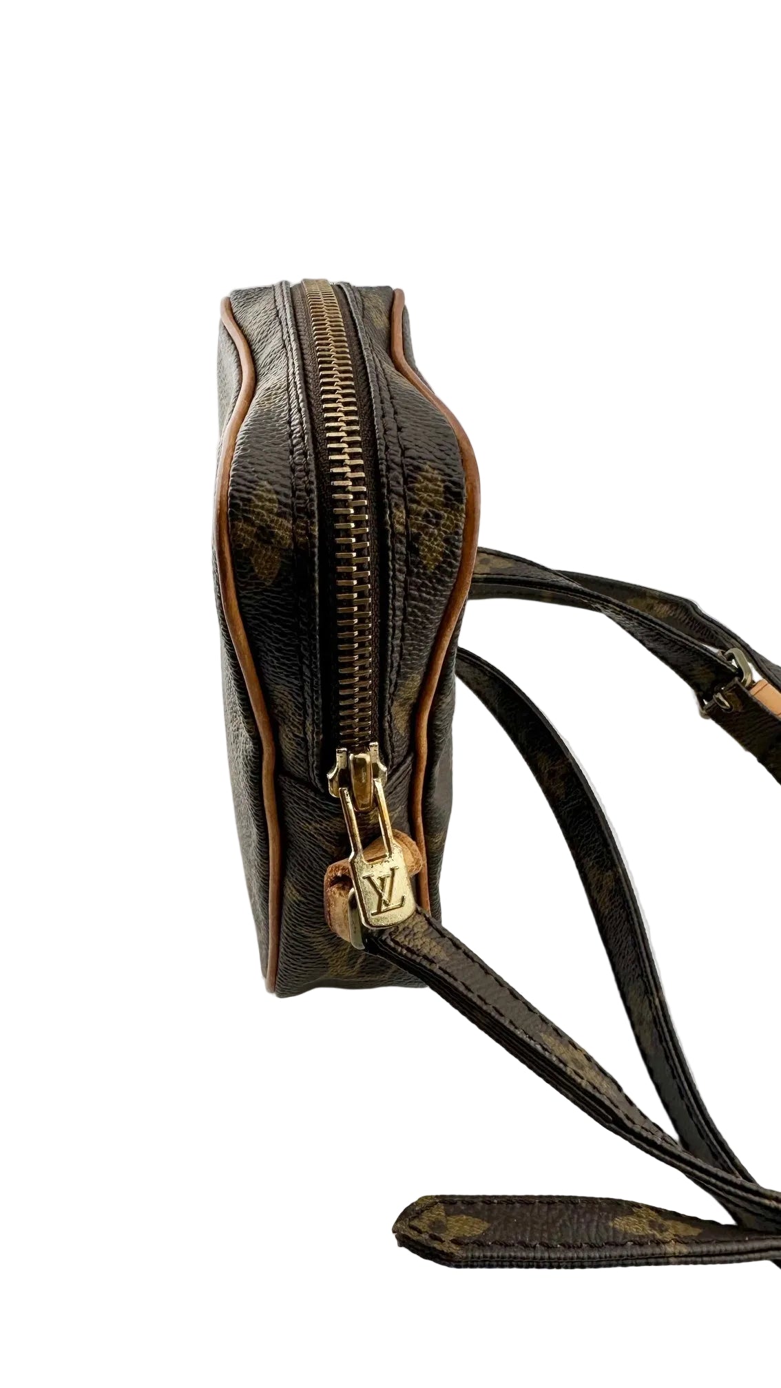 Louis Vuitton - Mini Brown Leather Belt Bag