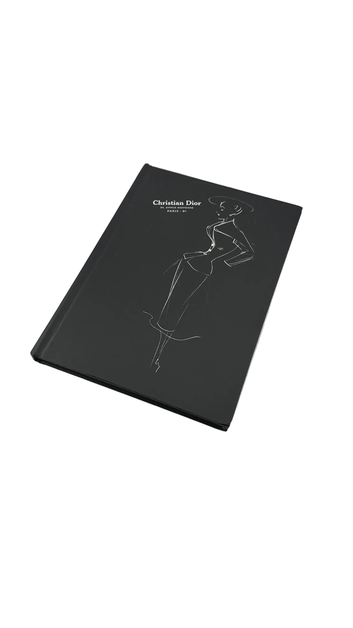 Christian Dior - Black And White Blank Notebook