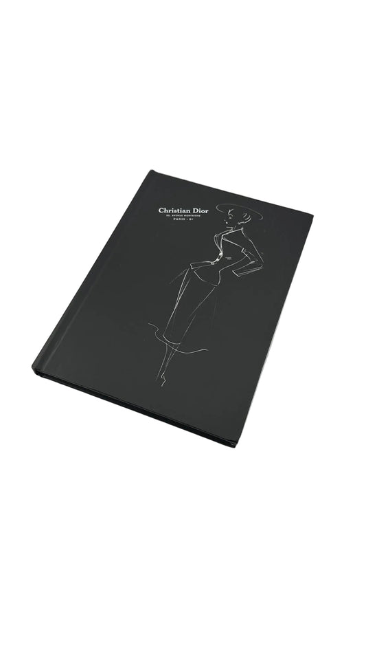 Christian Dior - Black And White Blank Notebook