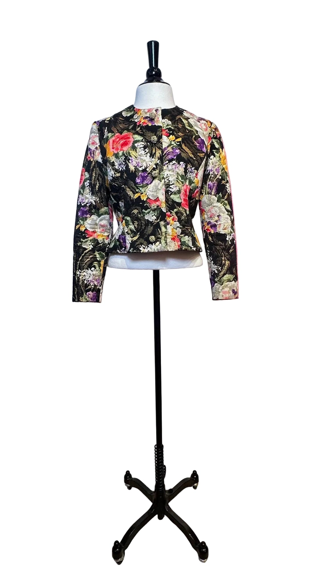 Louis Feraud Paris - Vintage Floral Jacket - Small