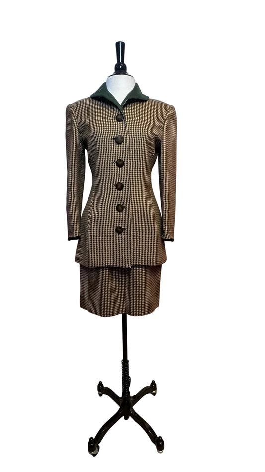 Valentino Boutique - Vintage Green Wool Blazer - 8