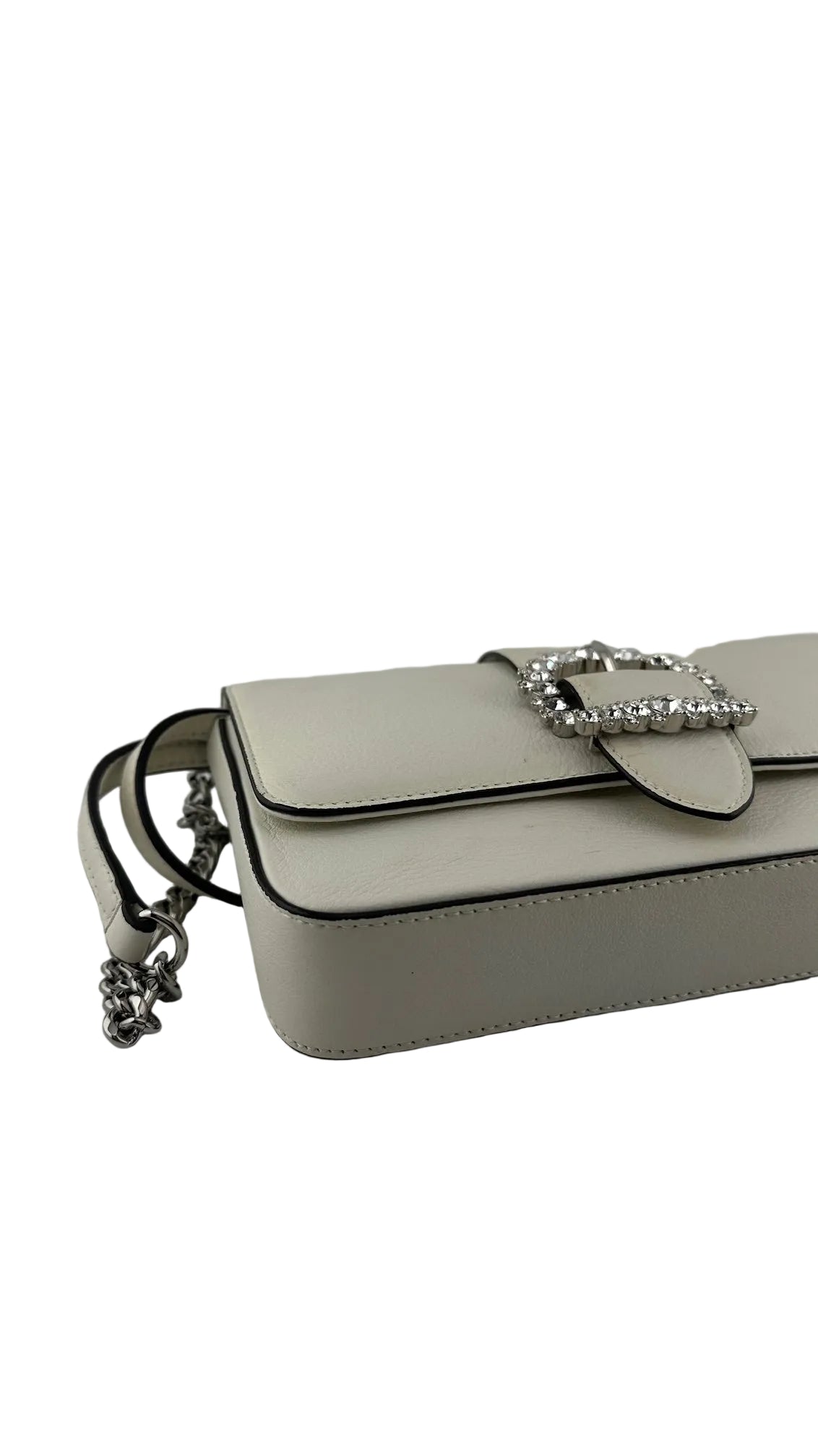 Jimmy Choo - White Crystal Crossbody