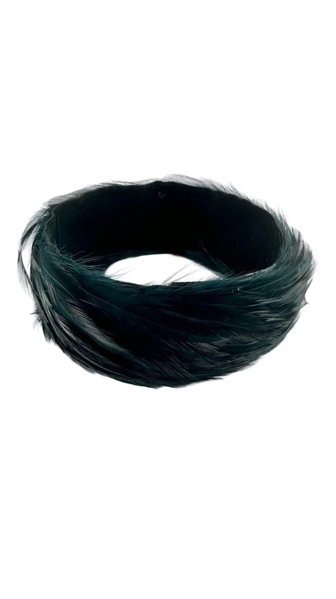 Dries Van Noten - Teal Jungle Fowl Necklace