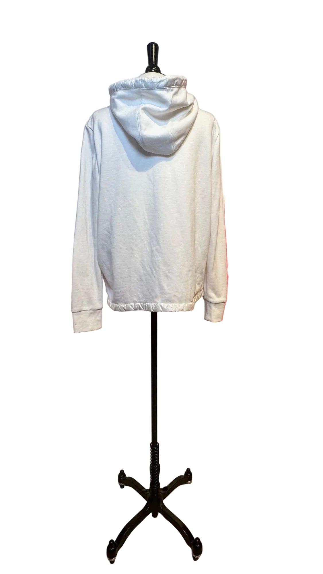 SAVE THE DUCK - White Fleece Puffer Jacket