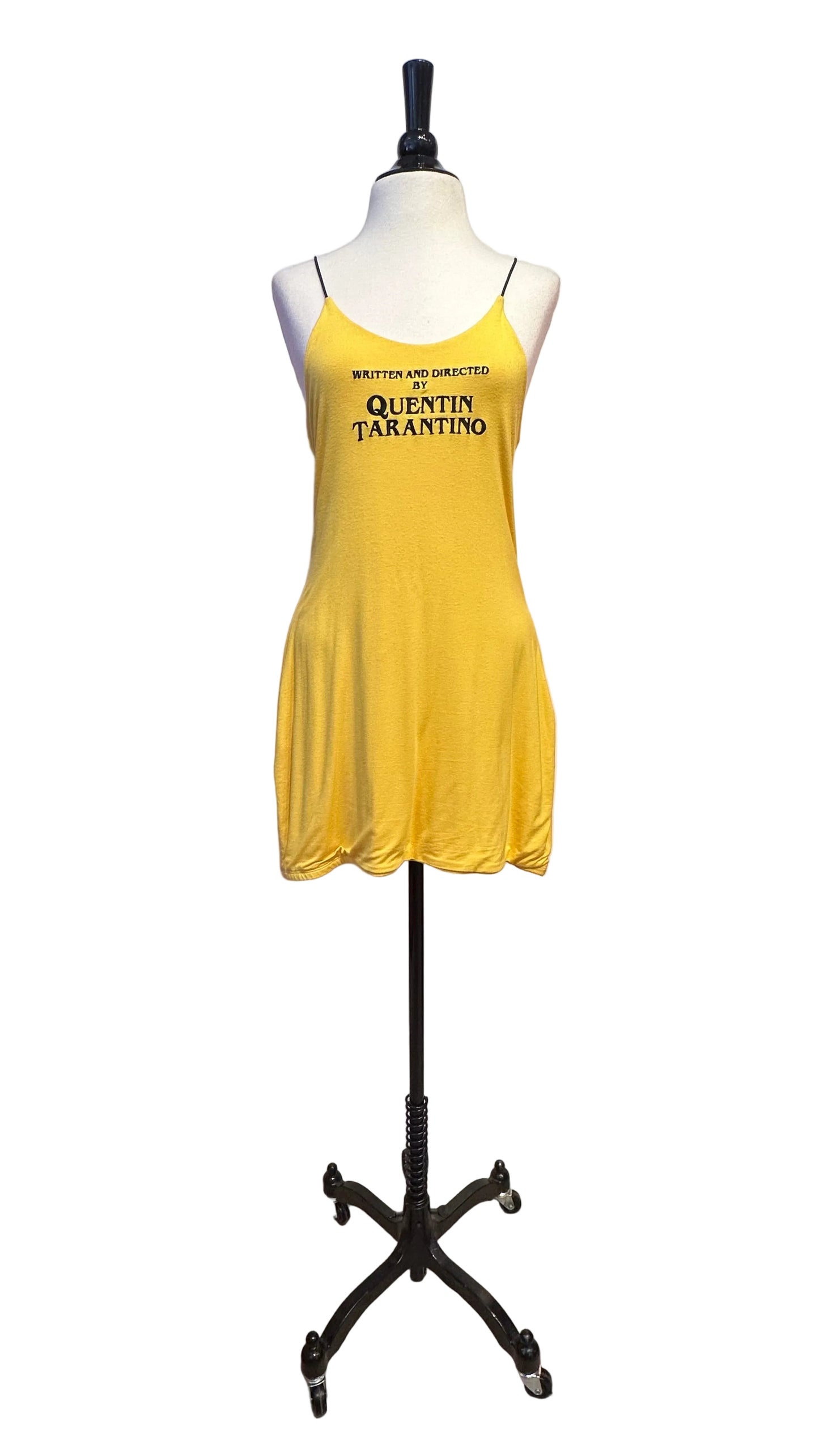 O Mighty - Marigold "Written and Directed by Quentin Tarantino" Minidress - Large
