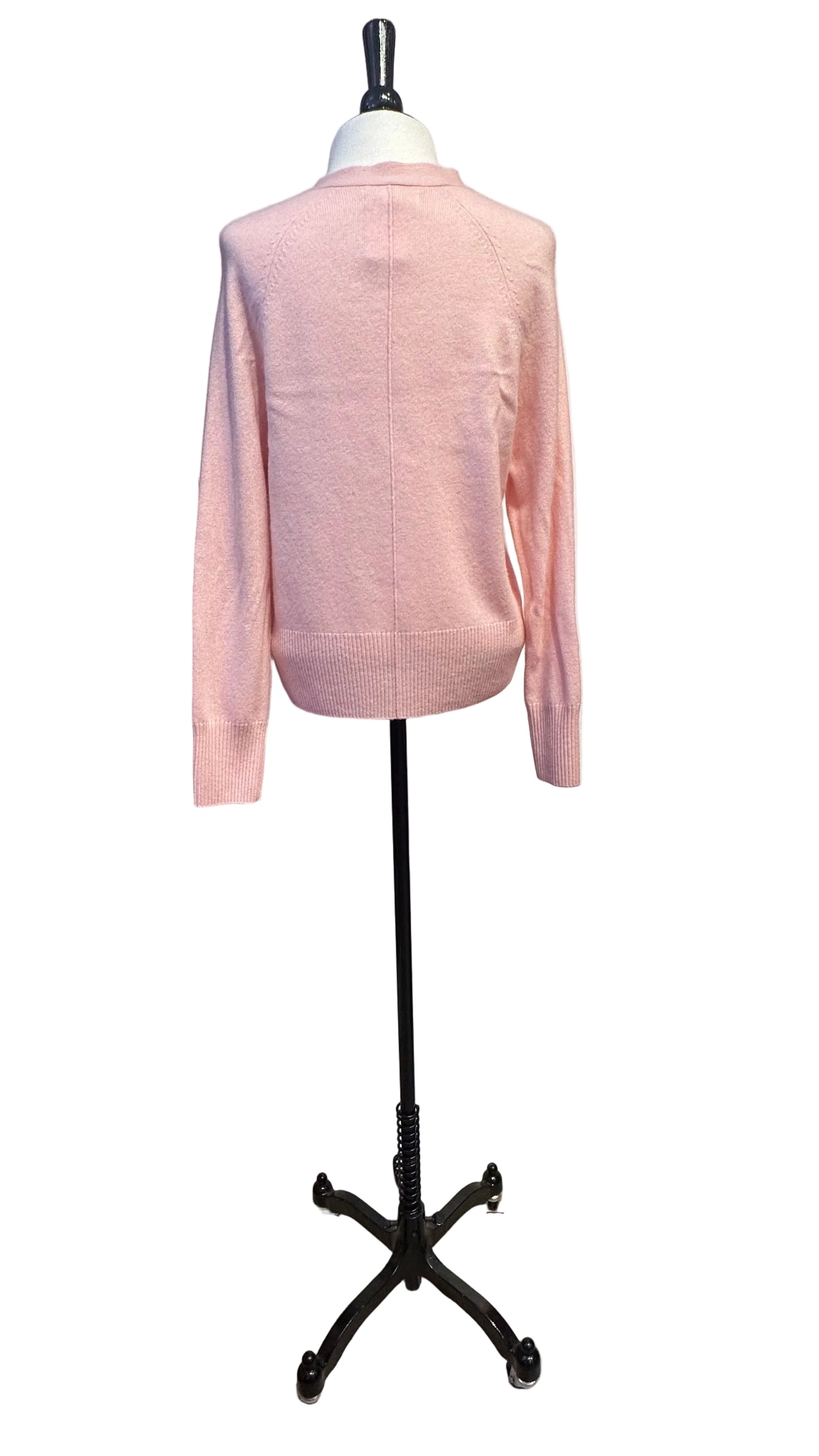 Marled - Ballet Pink Cashmere Cardigan - Small