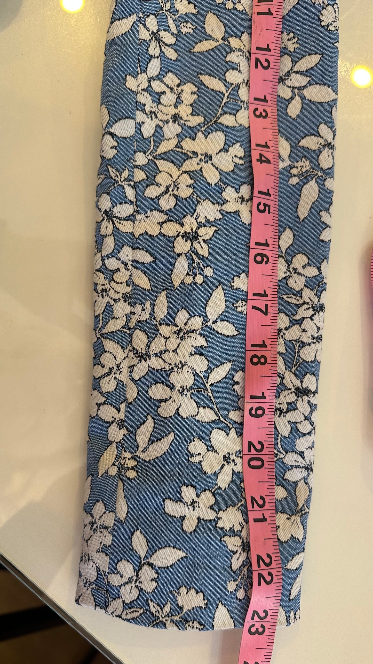Alice + Olivia - Light Blue Floral Blazer - 2