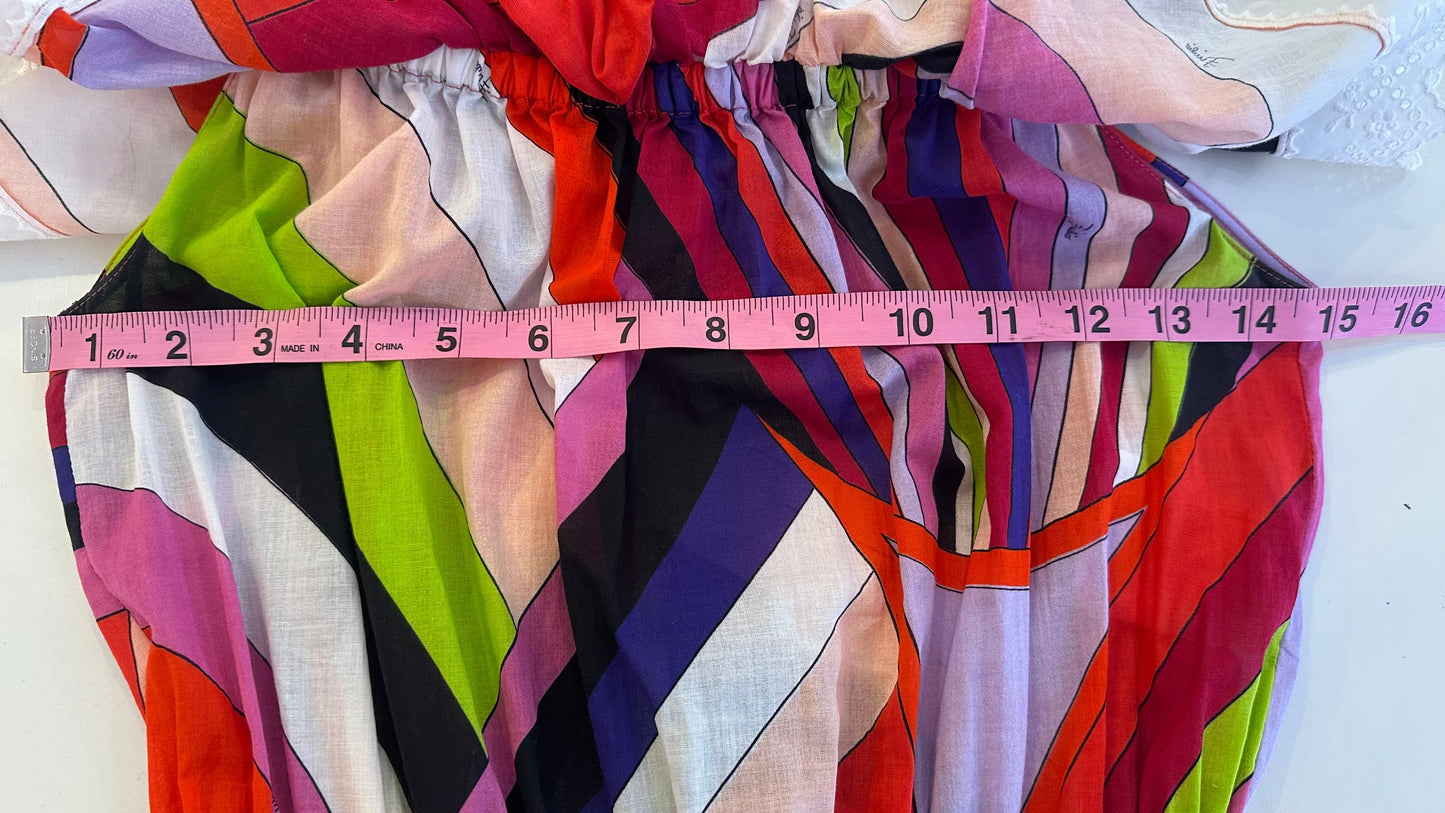 PUCCI - Multicolor Swirl Cotton Dress - 4