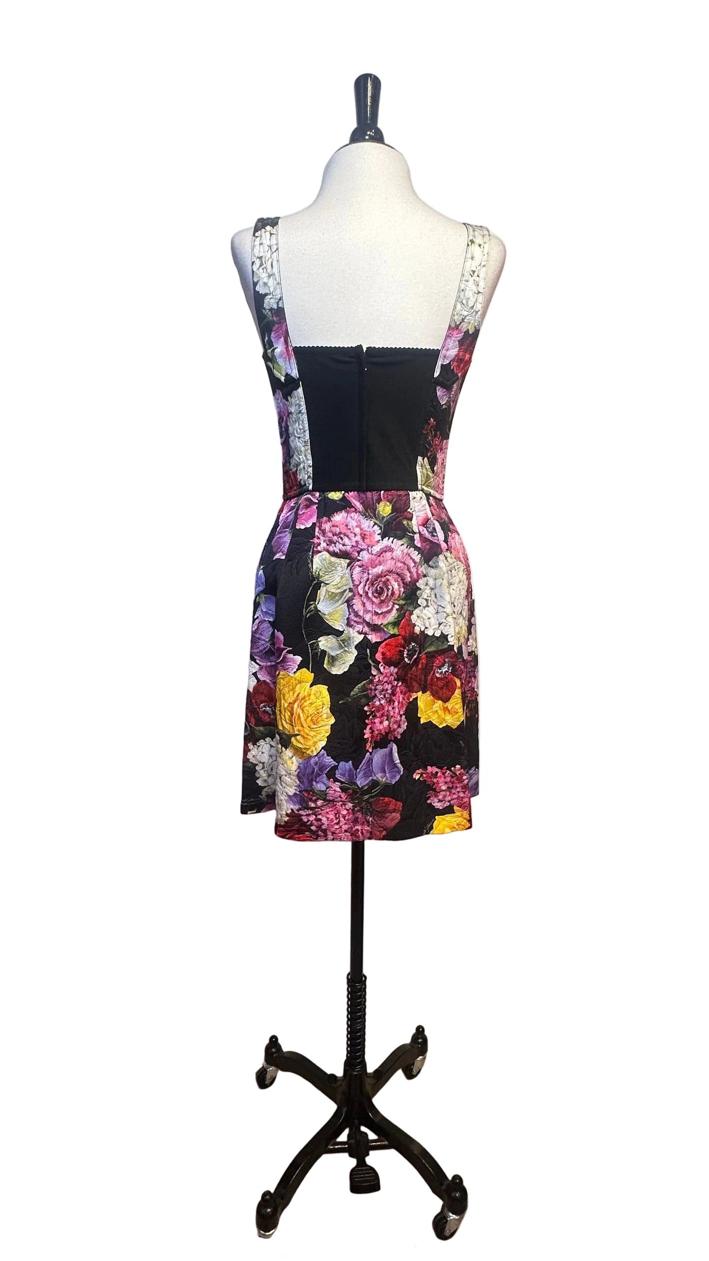 Dolce & Gabbana - Floral Bustier Dress with Pockets - 42