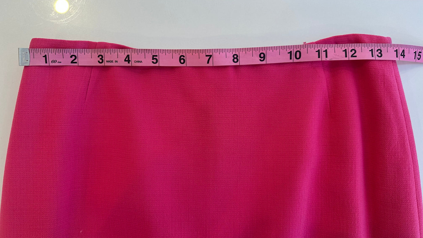 Lafayette 148 - Hot Pink Pencil Skirt - 0