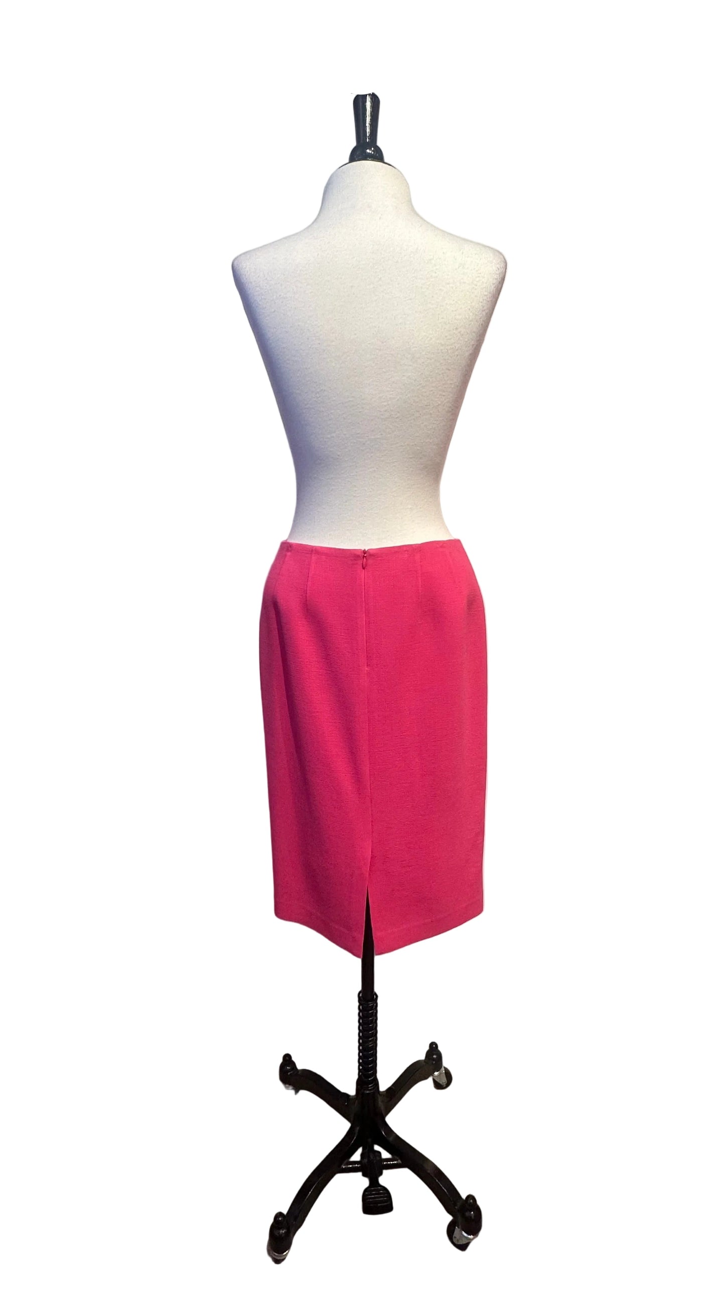 Lafayette 148 - Hot Pink Pencil Skirt - 0