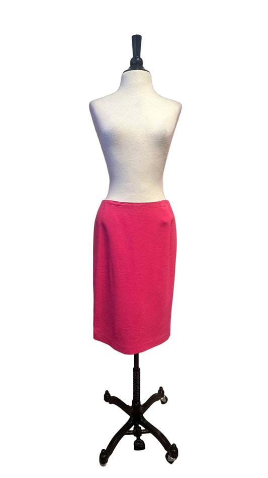 Lafayette 148 - Hot Pink Pencil Skirt - 0