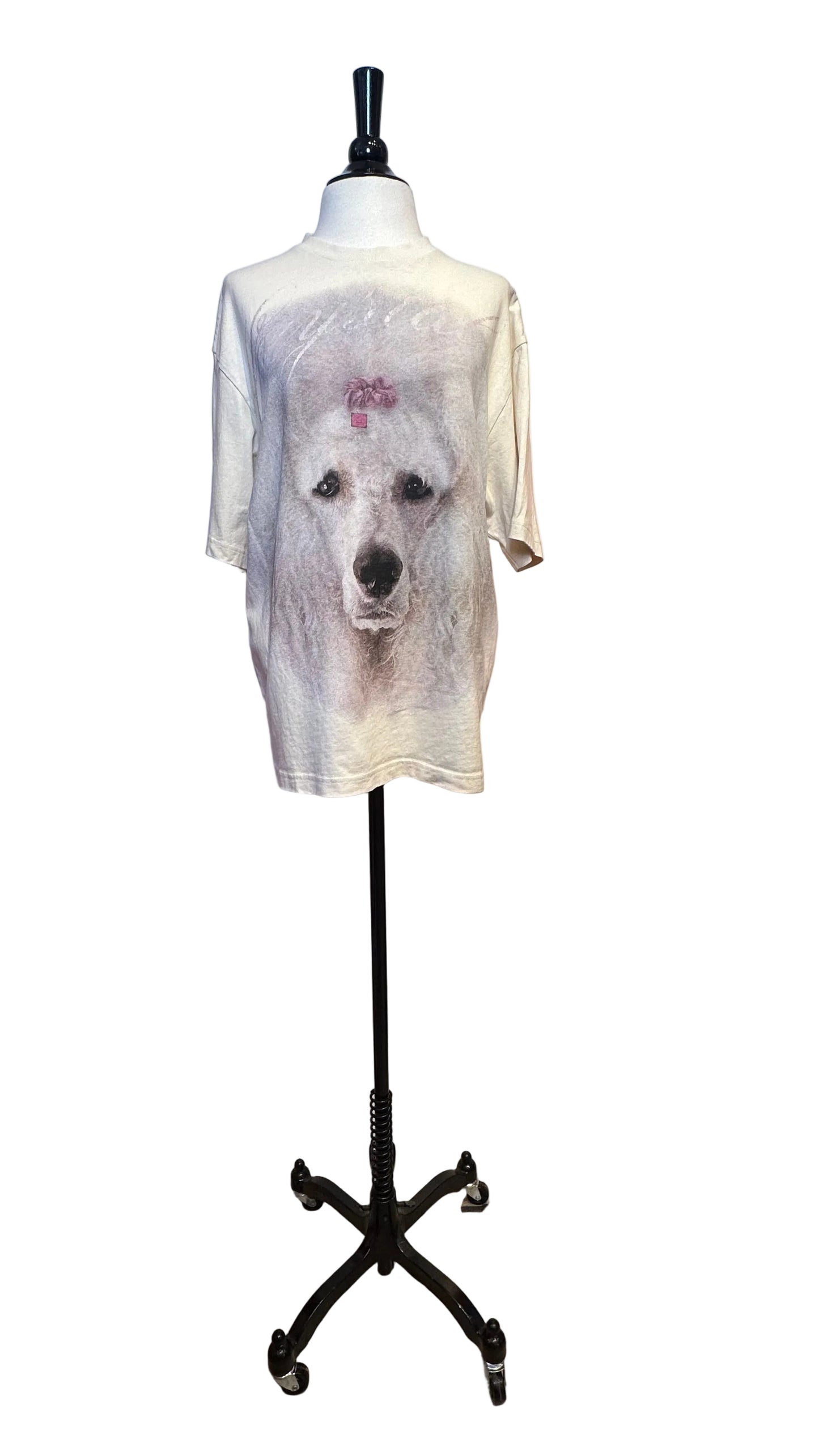 Acne Studios - White Poodle Graphic T-Shirt - Small