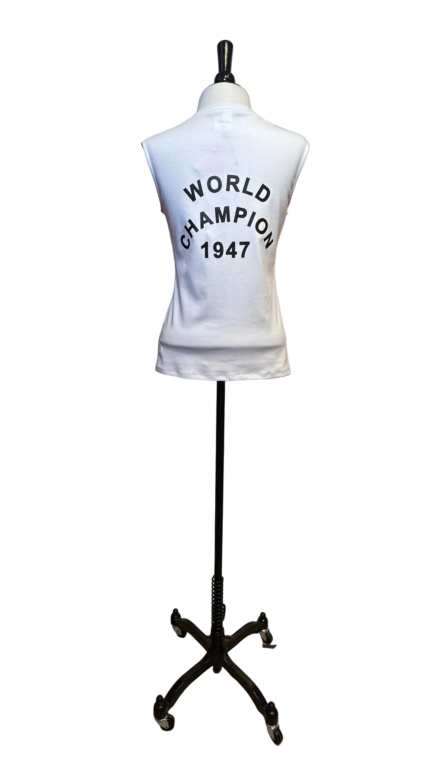 Christian Dior - "J'ADORE DIOR" White Graphic Tee - Large