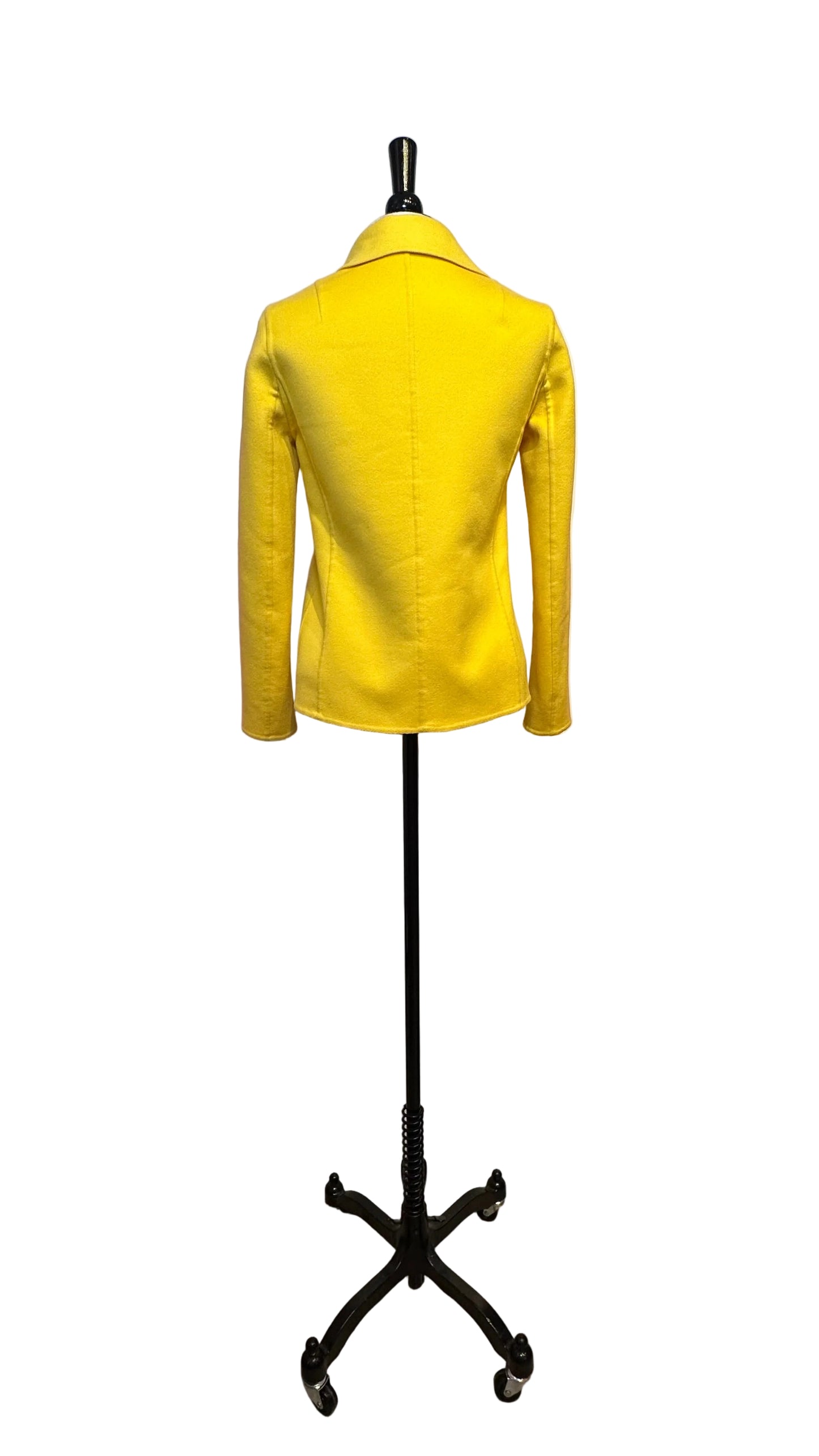 ESCADA - Yellow Cashmere Blend Jacket - 34