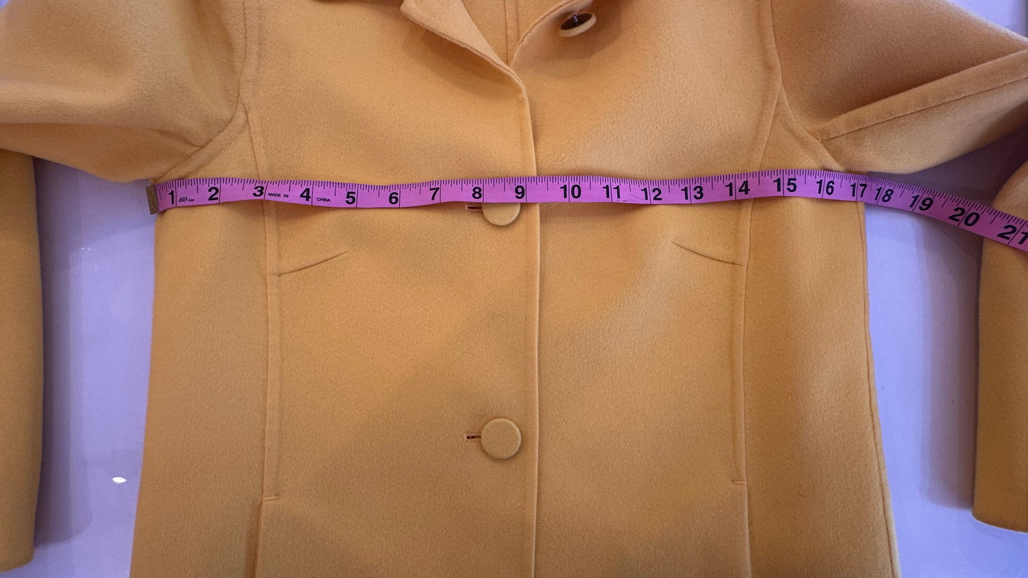 ESCADA - Yellow Cashmere Blend Jacket - 34