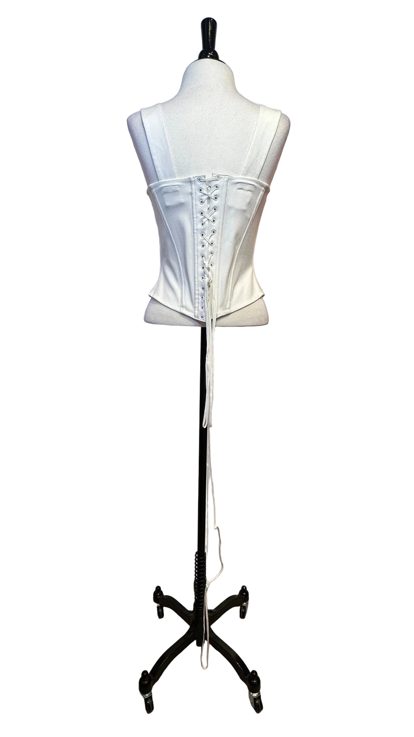 Cadolle - White Sleeveless Corset