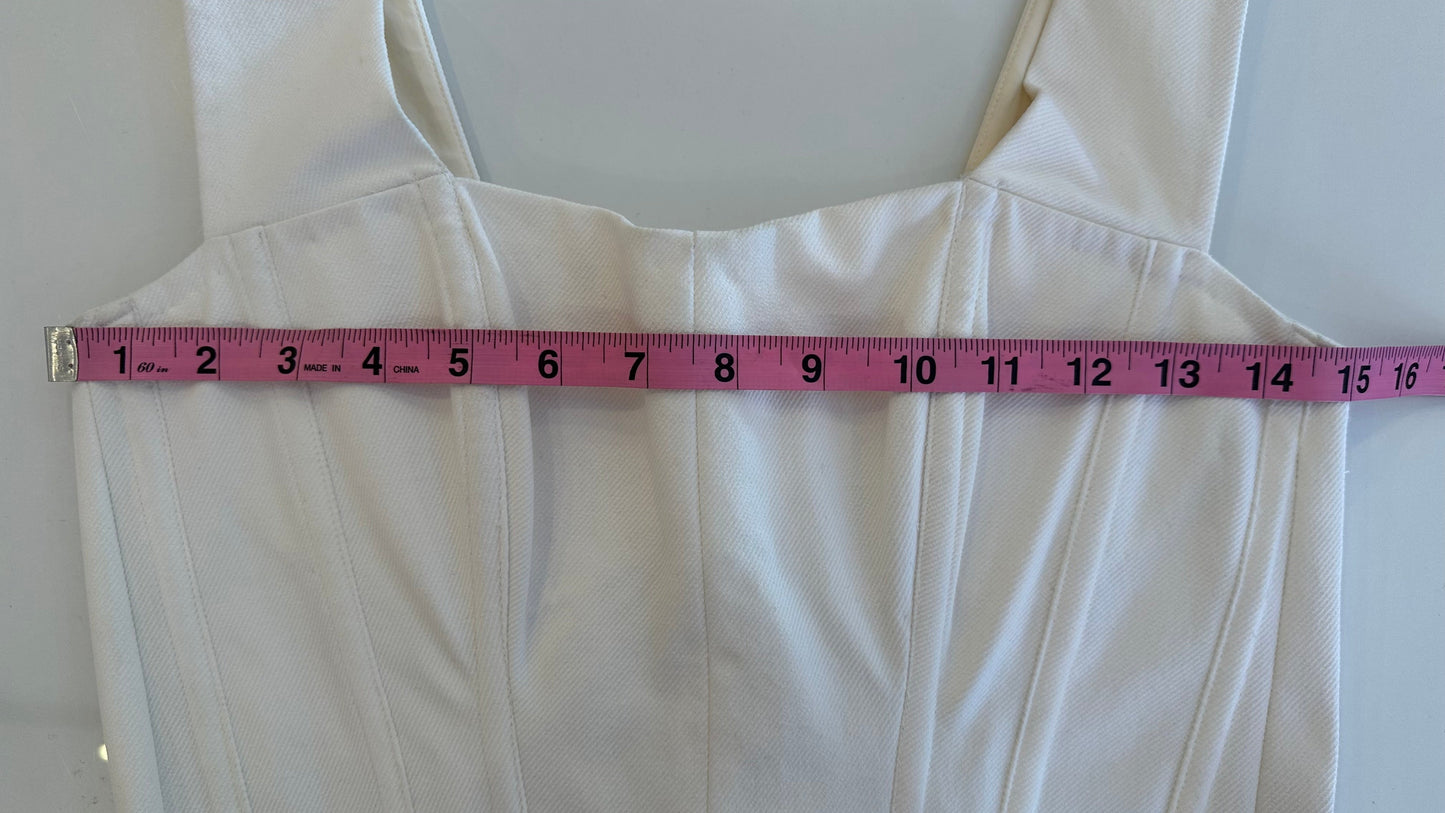 Cadolle - White Sleeveless Corset