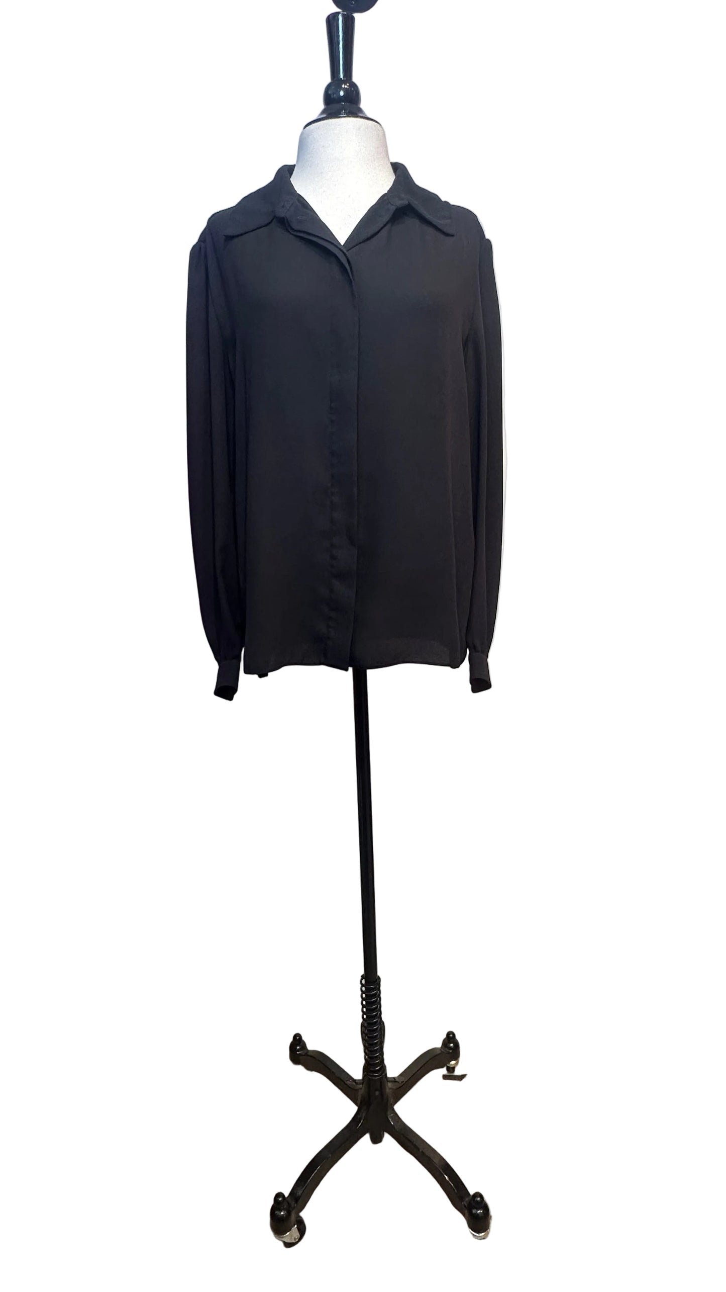LOUIS VUITTON Uniforms - Black Button Up Blouse - 44