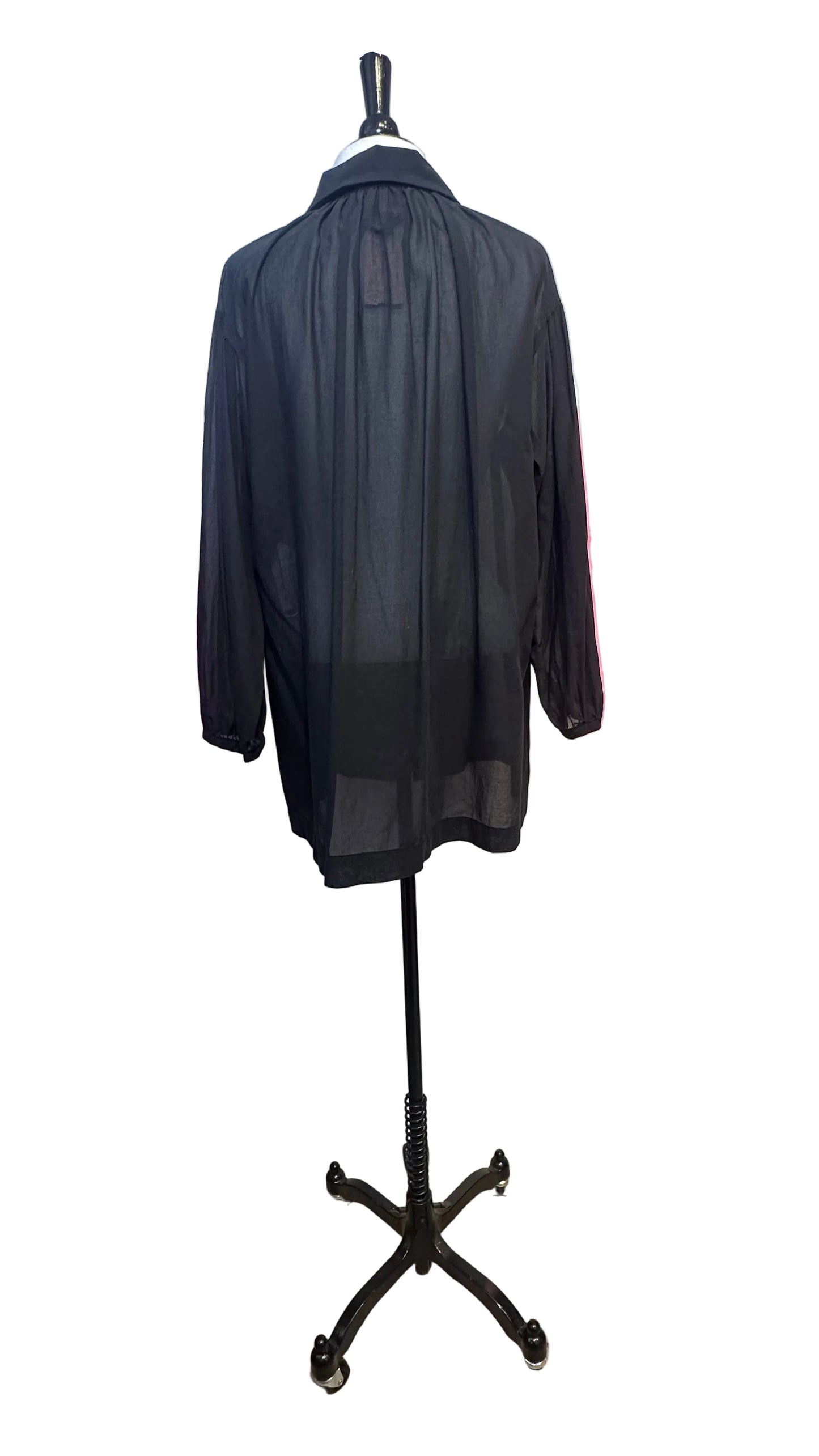 tricot COMME des GARCONS - Black Button Up Blouse - Medium