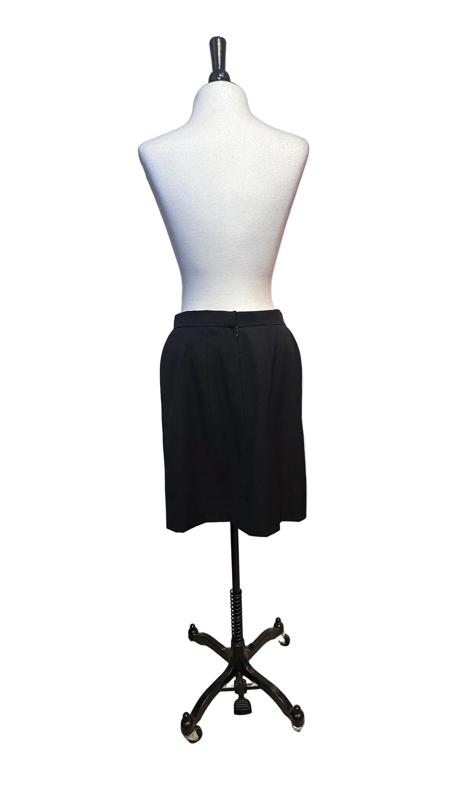 Chanel Boutique - Black Pencil Skirt - 42
