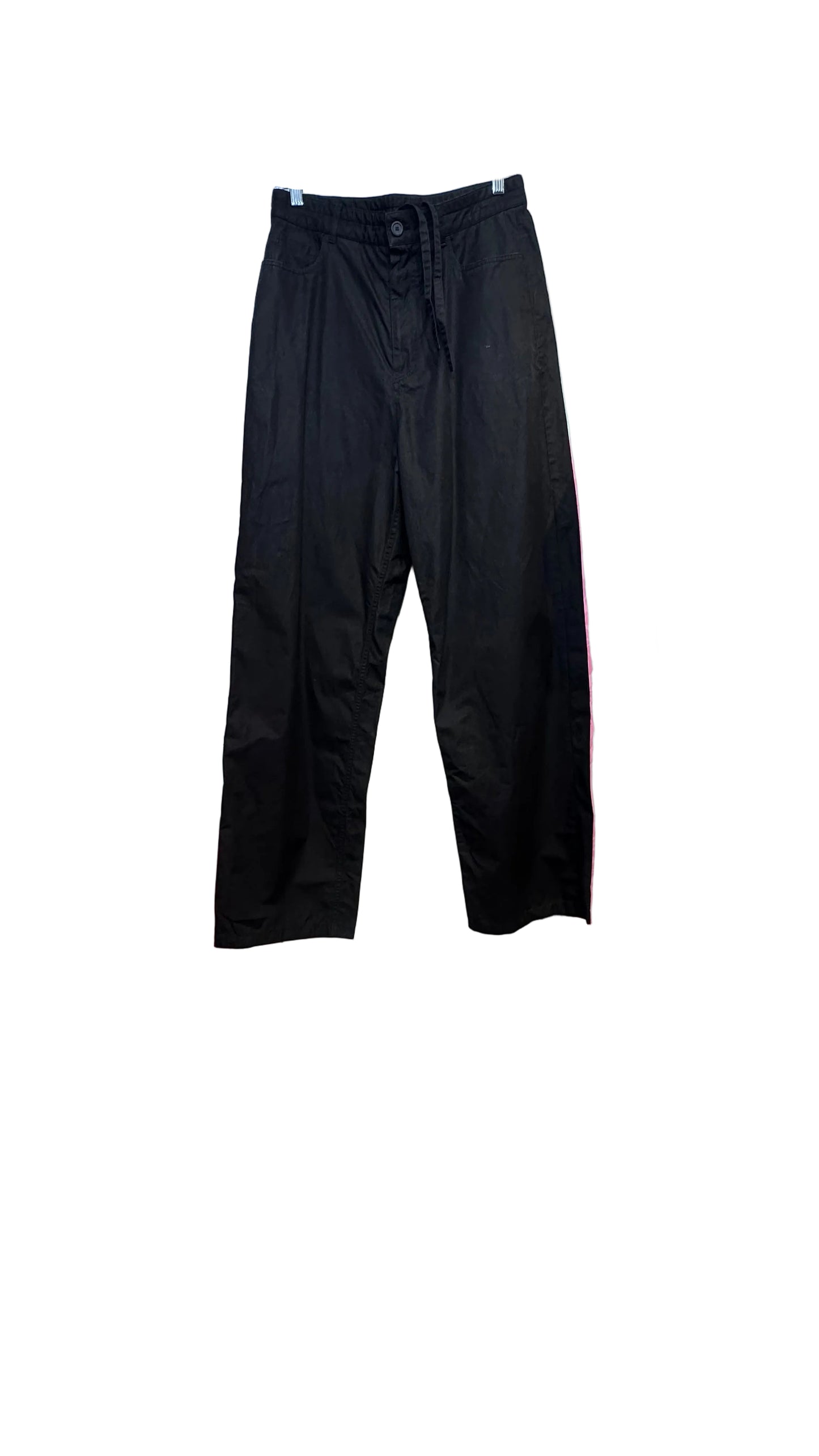 Balenciaga - Black Unisex Drawstring Pants - X-Small