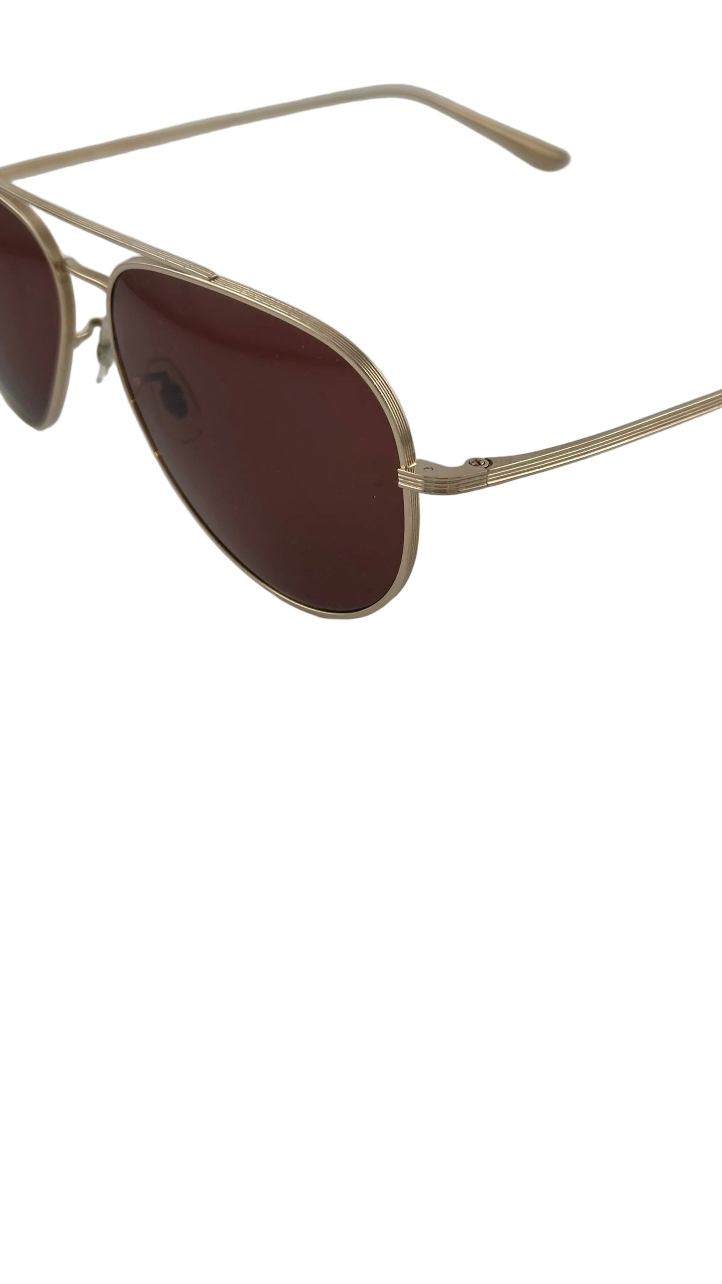 Oliver Peoples x The Row - Casse Rose Gold Aviator Sunglasses