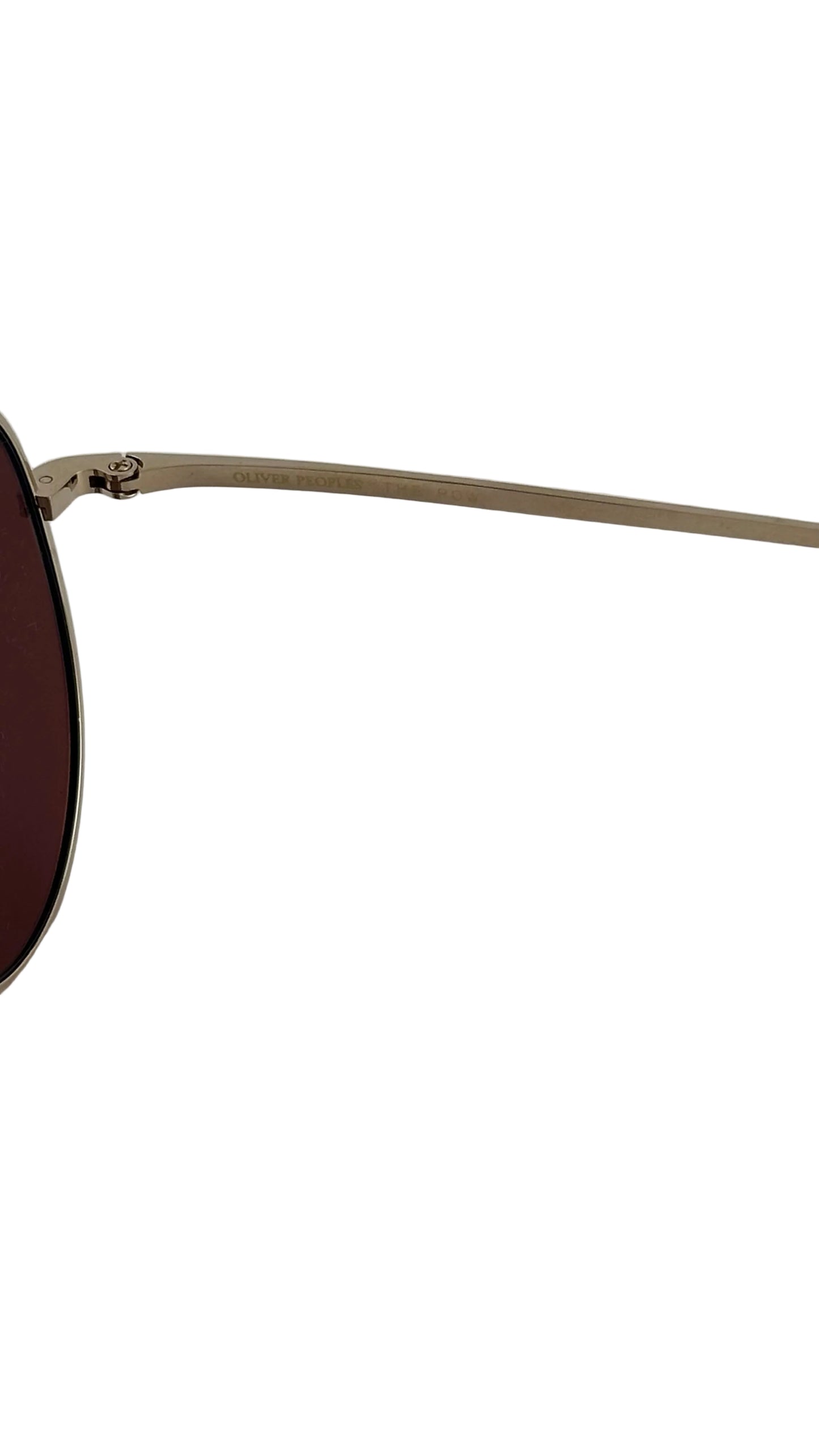 Oliver Peoples x The Row - Casse Rose Gold Aviator Sunglasses