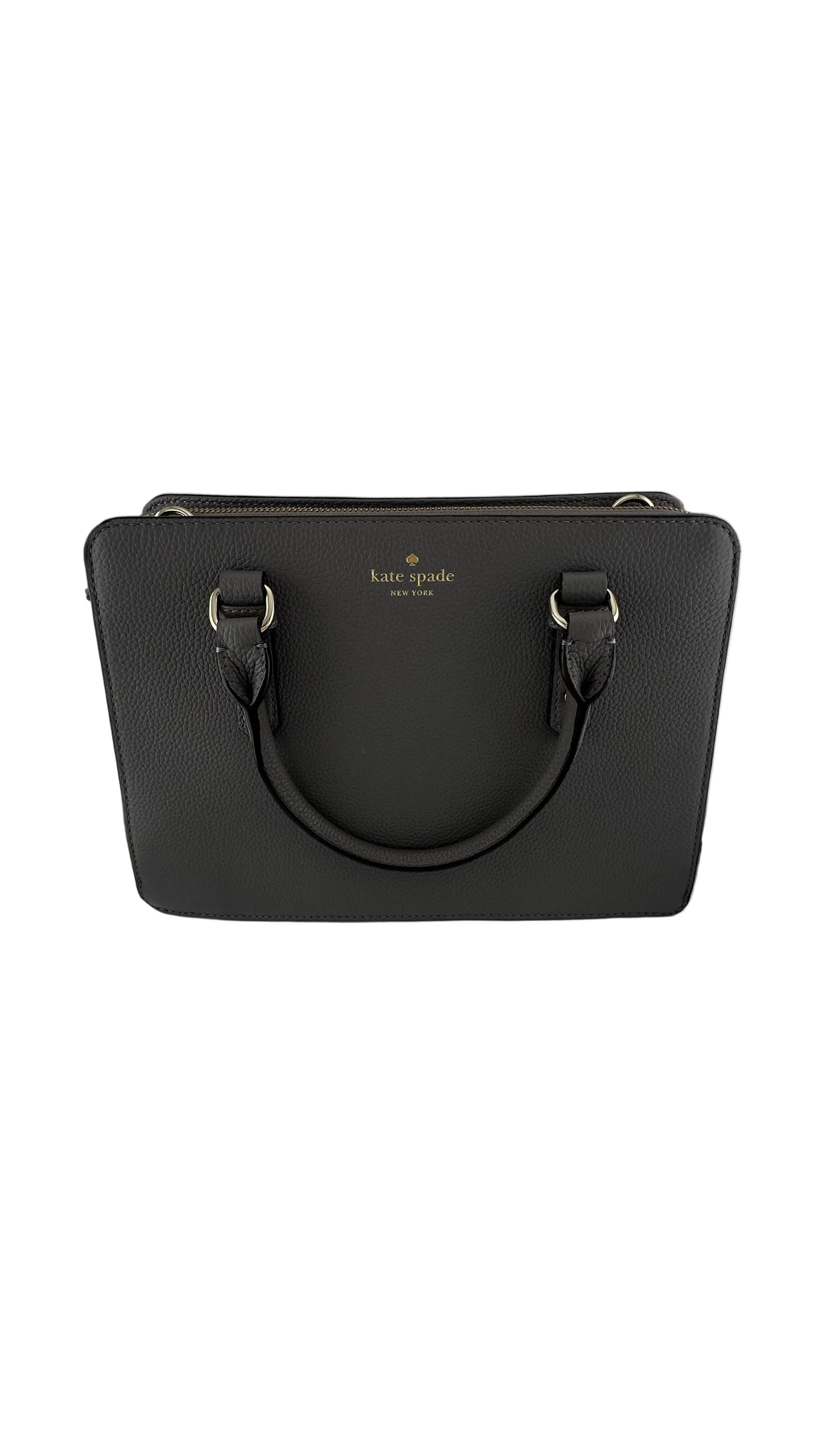 kate spade new york - Lise Gray Satchel with Crossbody Strap