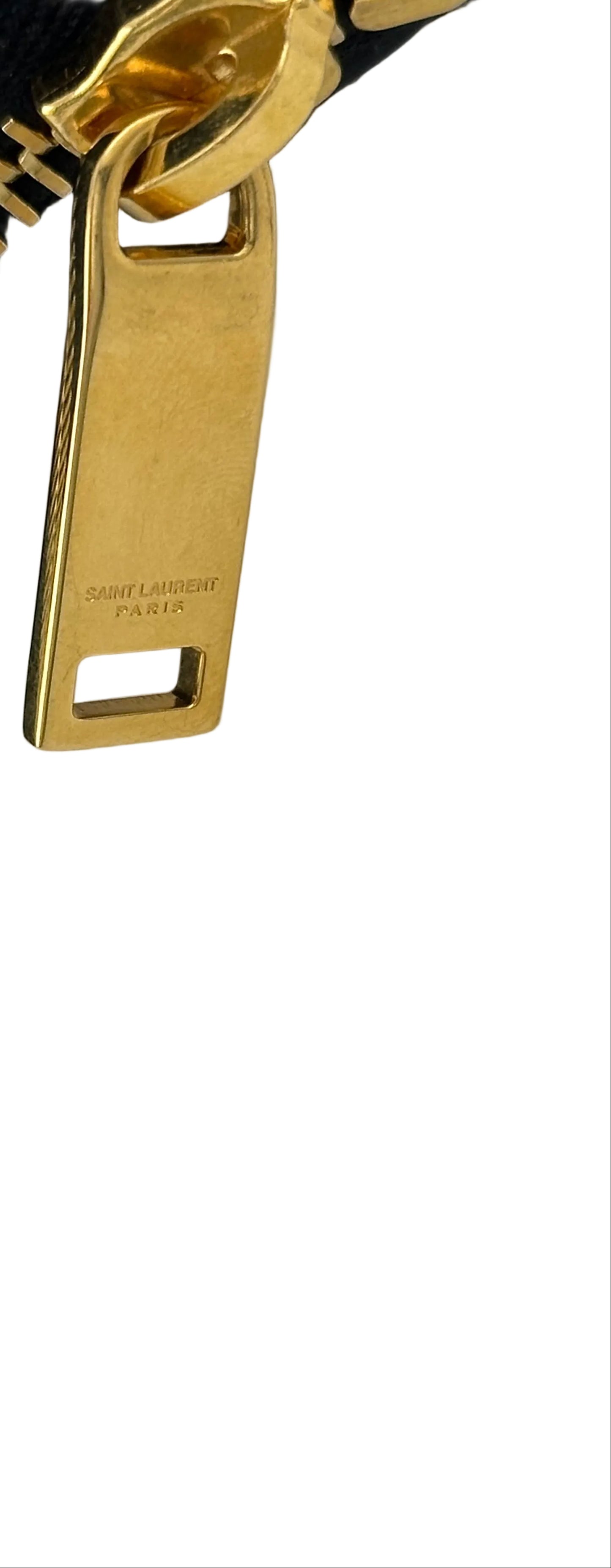 Saint Laurent - Cassandre Matelassé Black Leather Pouch