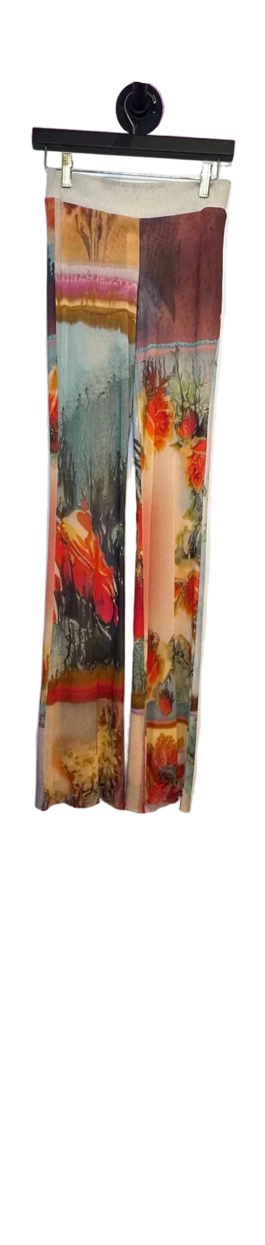 Jean Paul Gaultier - Re-Edition Multicolor Sheer Mesh Trousers - Medium