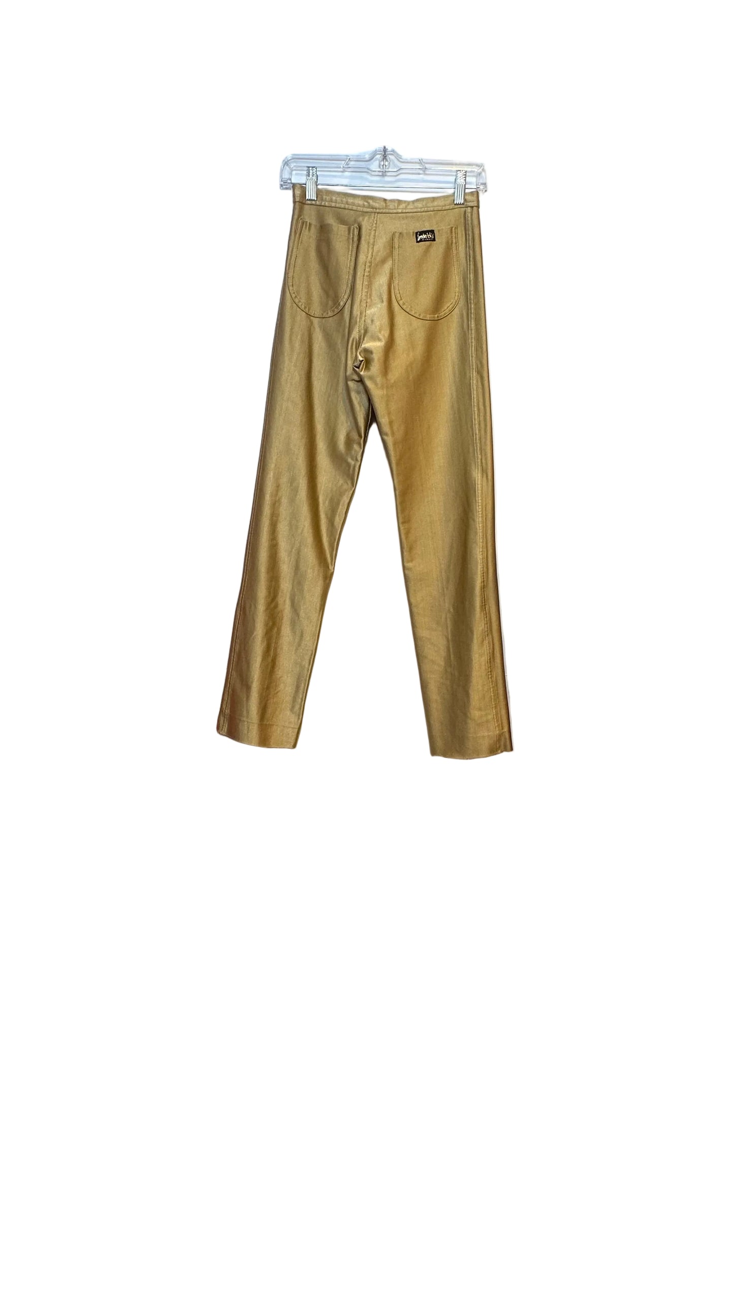 Frederick's of Hollywood - VINTAGE '70s Gold Trousers - 9/10
