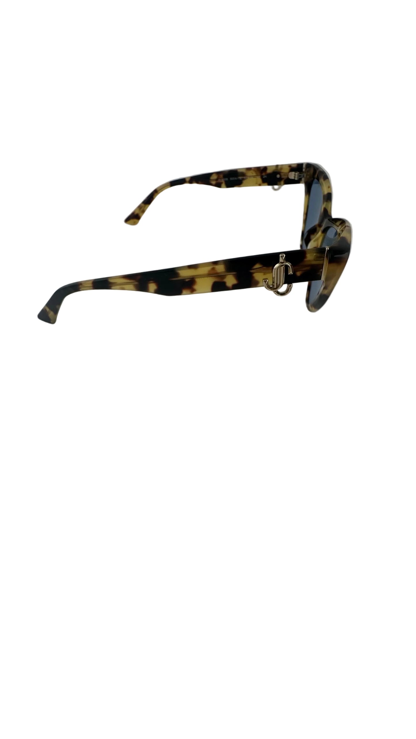 Jimmy Choo - Sol Tortoiseshell Cat-Eye Sunglasses with Blue Lenses