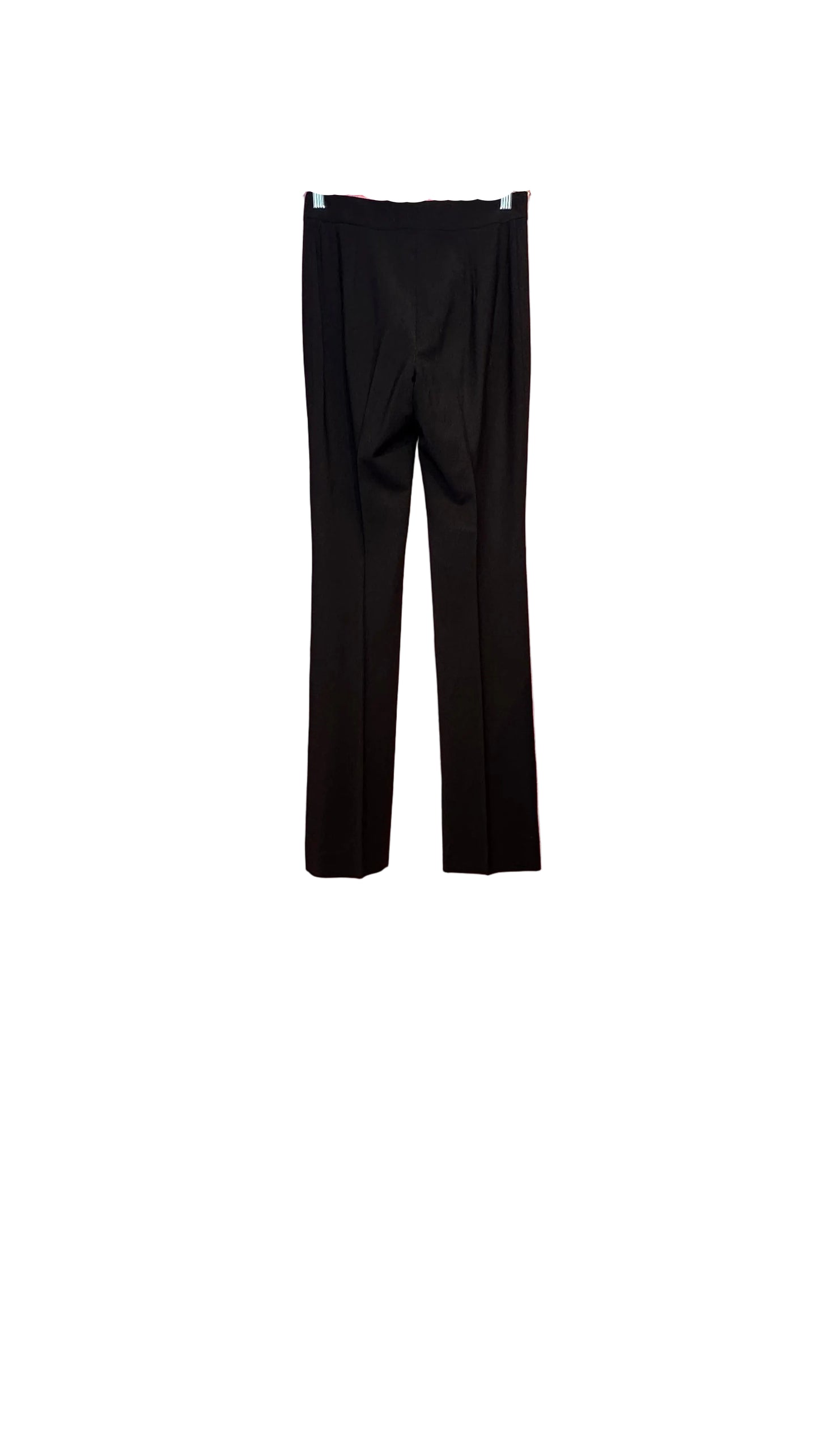 Gucci - Black Wool Pleated Trousers - 38