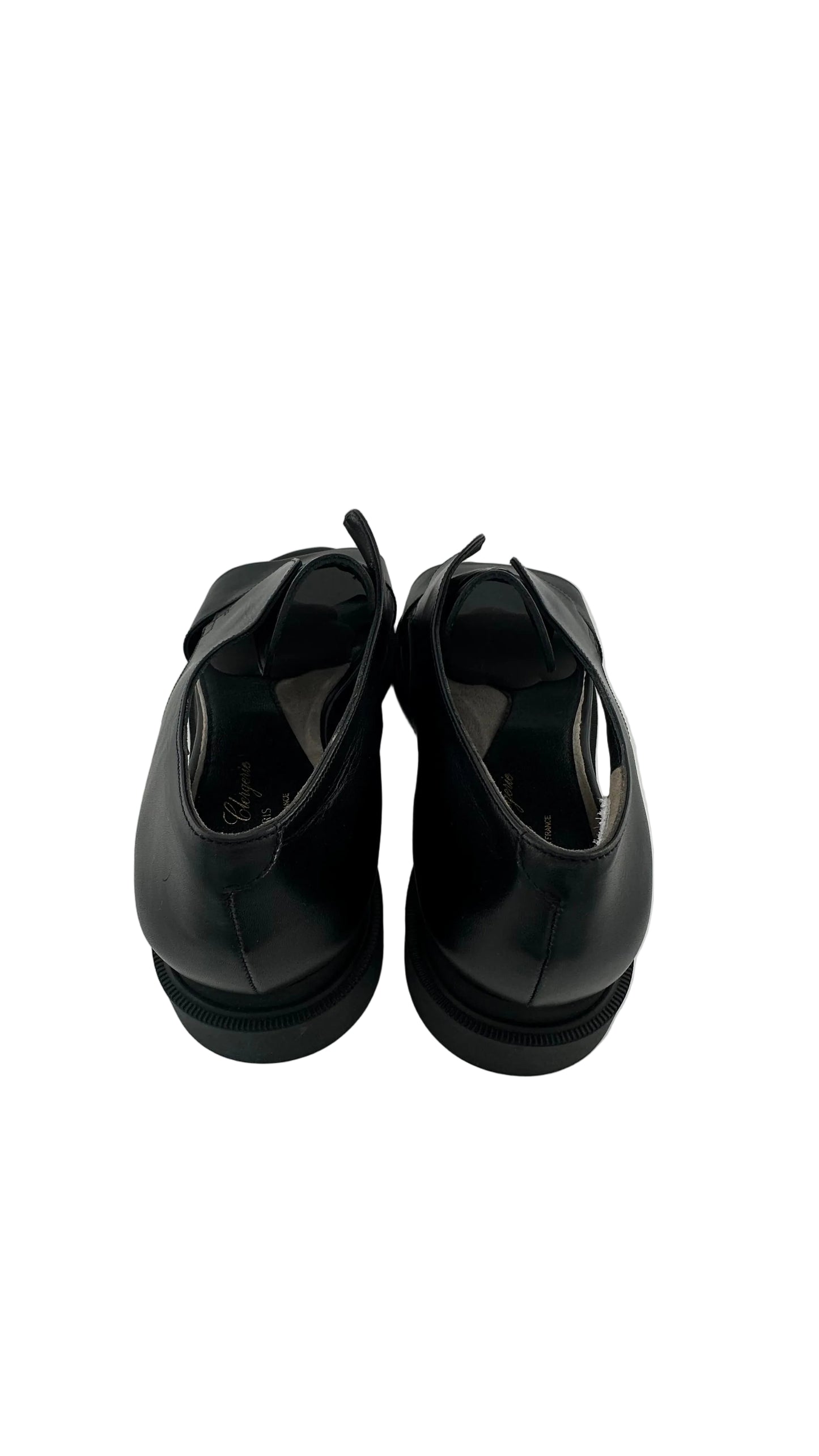 Robert Clergerie - Black Leather Hybrid Loafer Sandals - 41