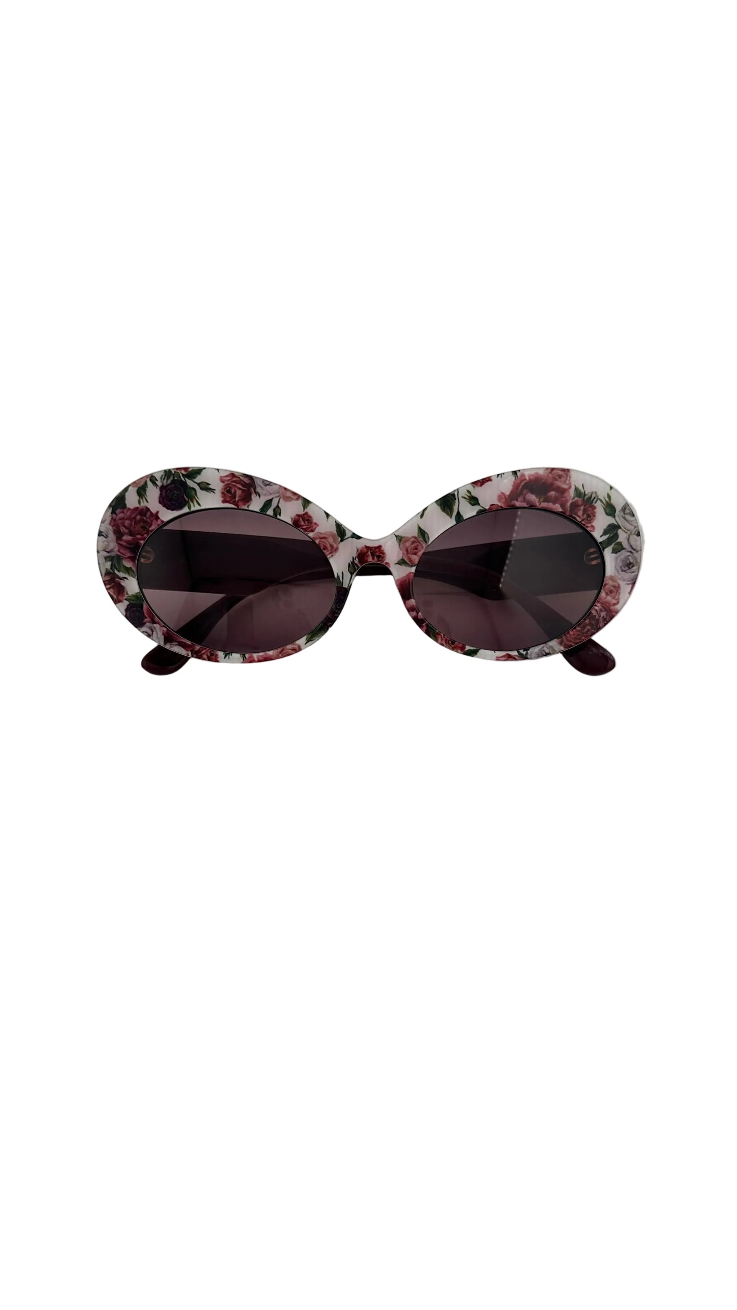 DOLCE & GABBANA - Rose Colored Oval Sunglasses