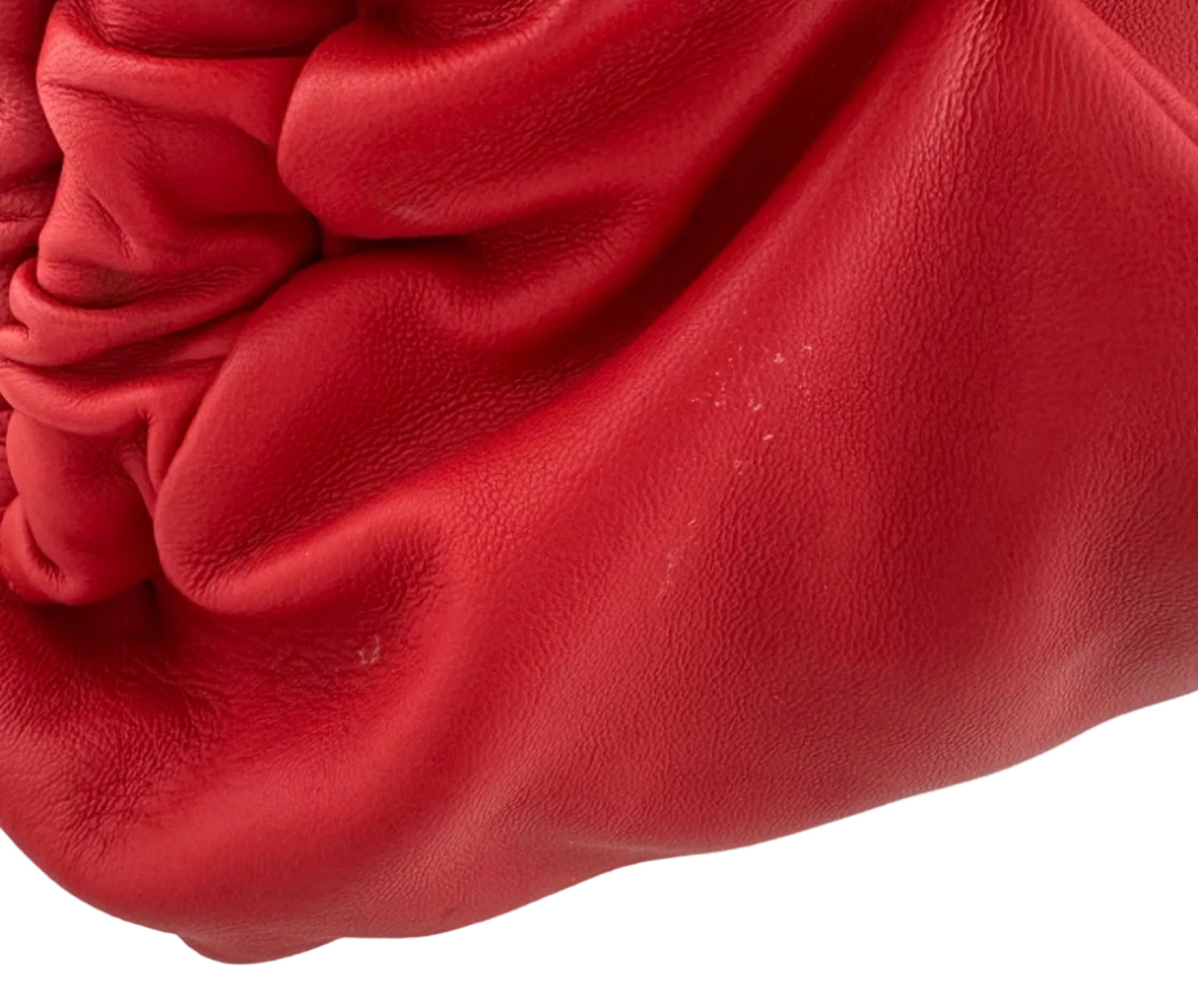 Mansur Gavriel - Flamma Red Cloud Leather Clutch