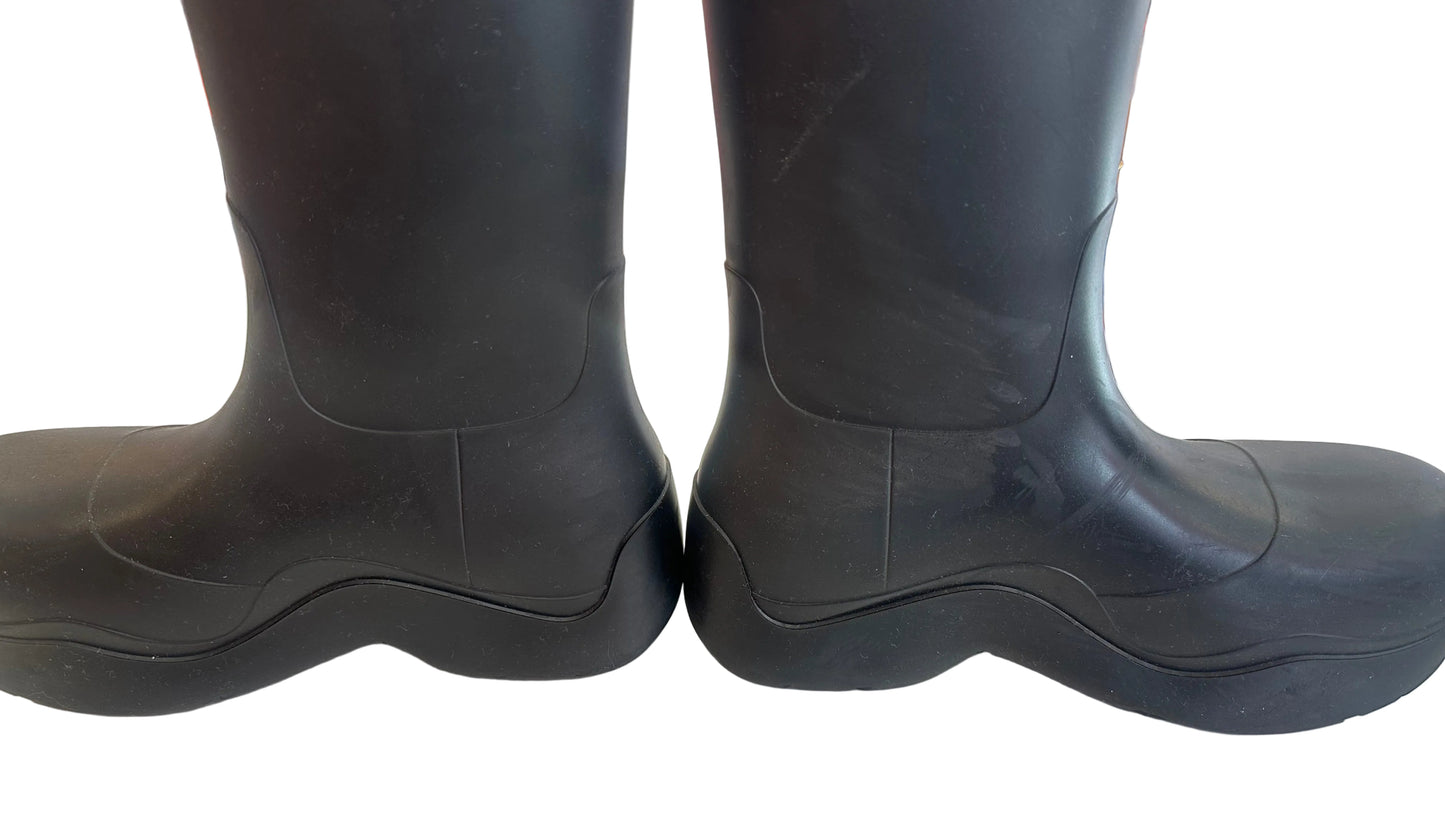 Bottega Veneta - Puddle Black Rain Boots - 36