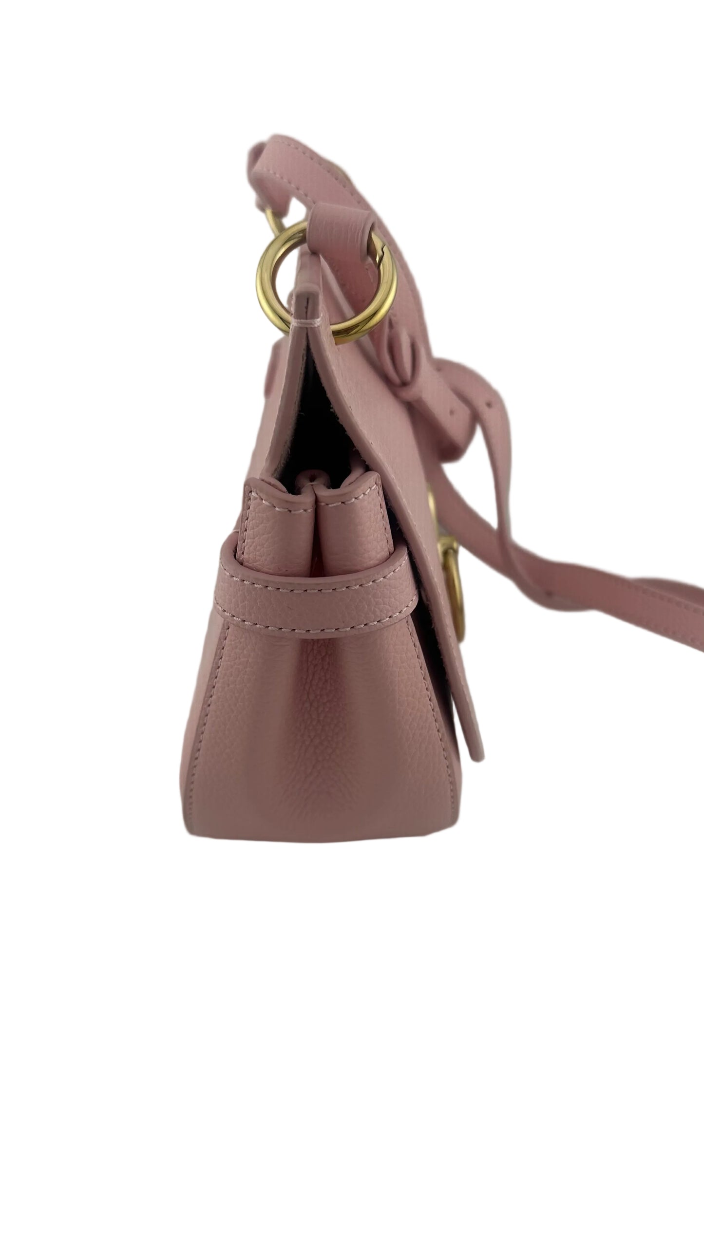 Mulberry - Amberley Small Icy Pink Satchel Crossbody