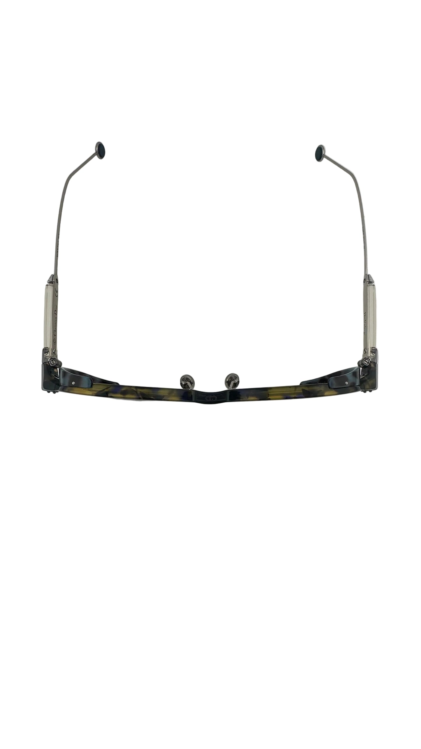 Christian Dior - Umbrage Round Havana Frame Foliage Print Lens Sunglasses
