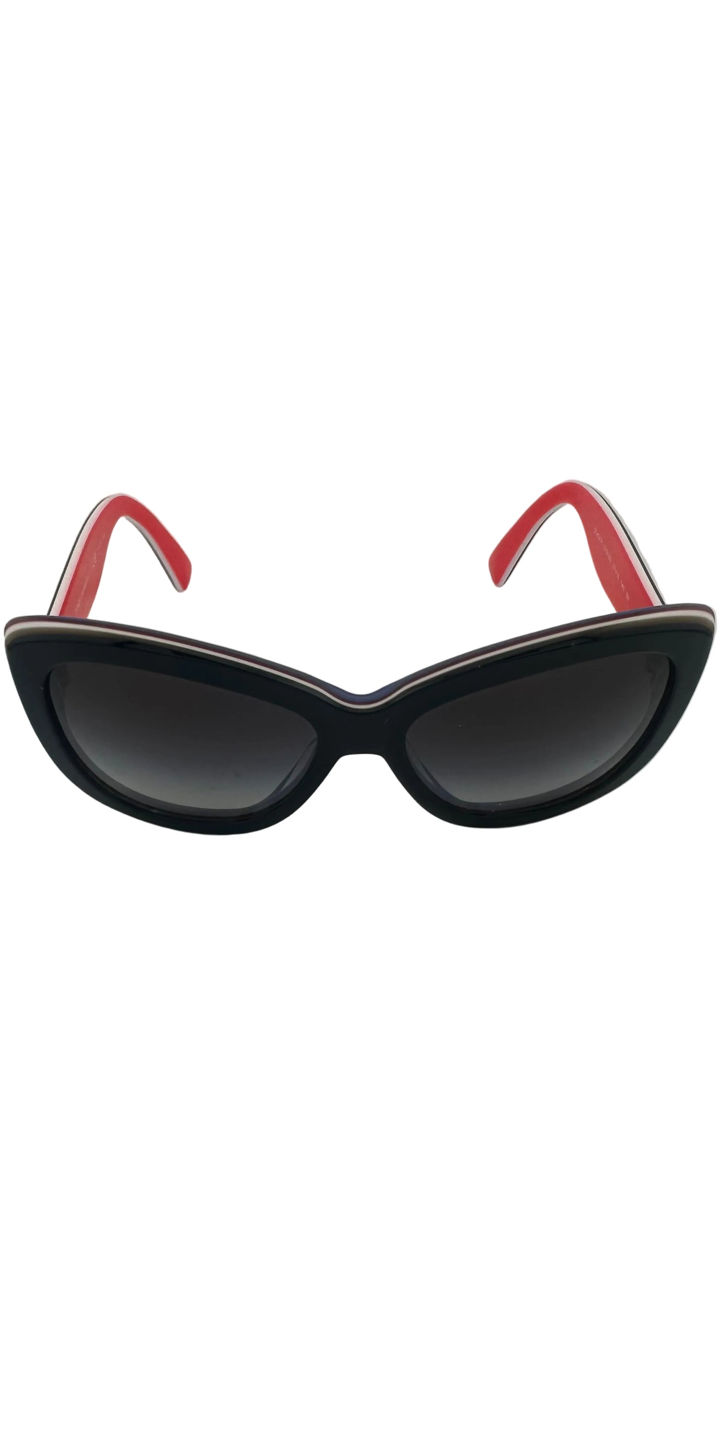 DOLCE & GABBANA - Black Oversized Cat Eye Sunglasses - DG4206