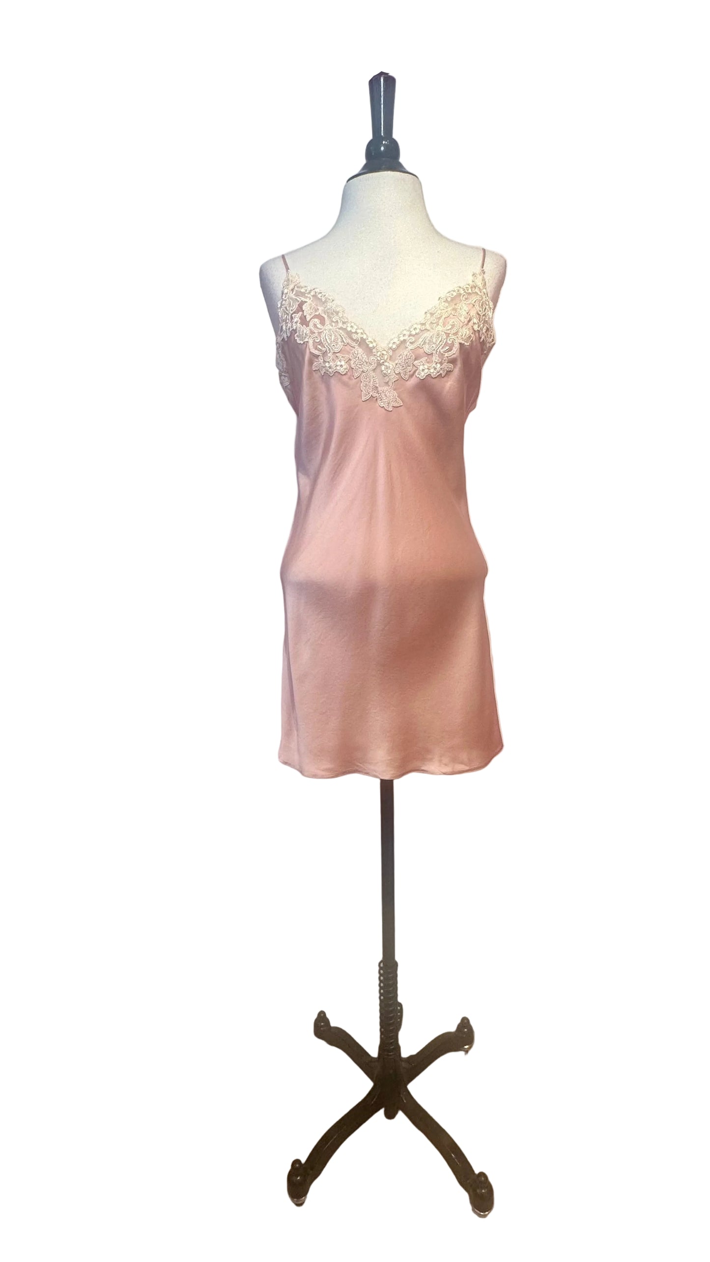 La Perla - Maison Dusty Rose Silk Blend Chemise - Medium