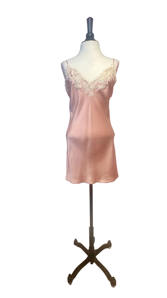 La Perla - Maison Dusty Rose Silk Blend Chemise - Medium