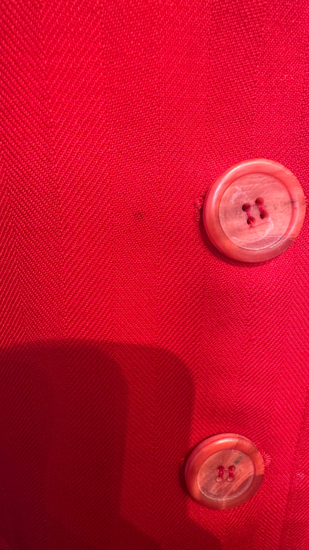 Christian Dior - VINTAGE Red Wool Blazer Jacket - M
