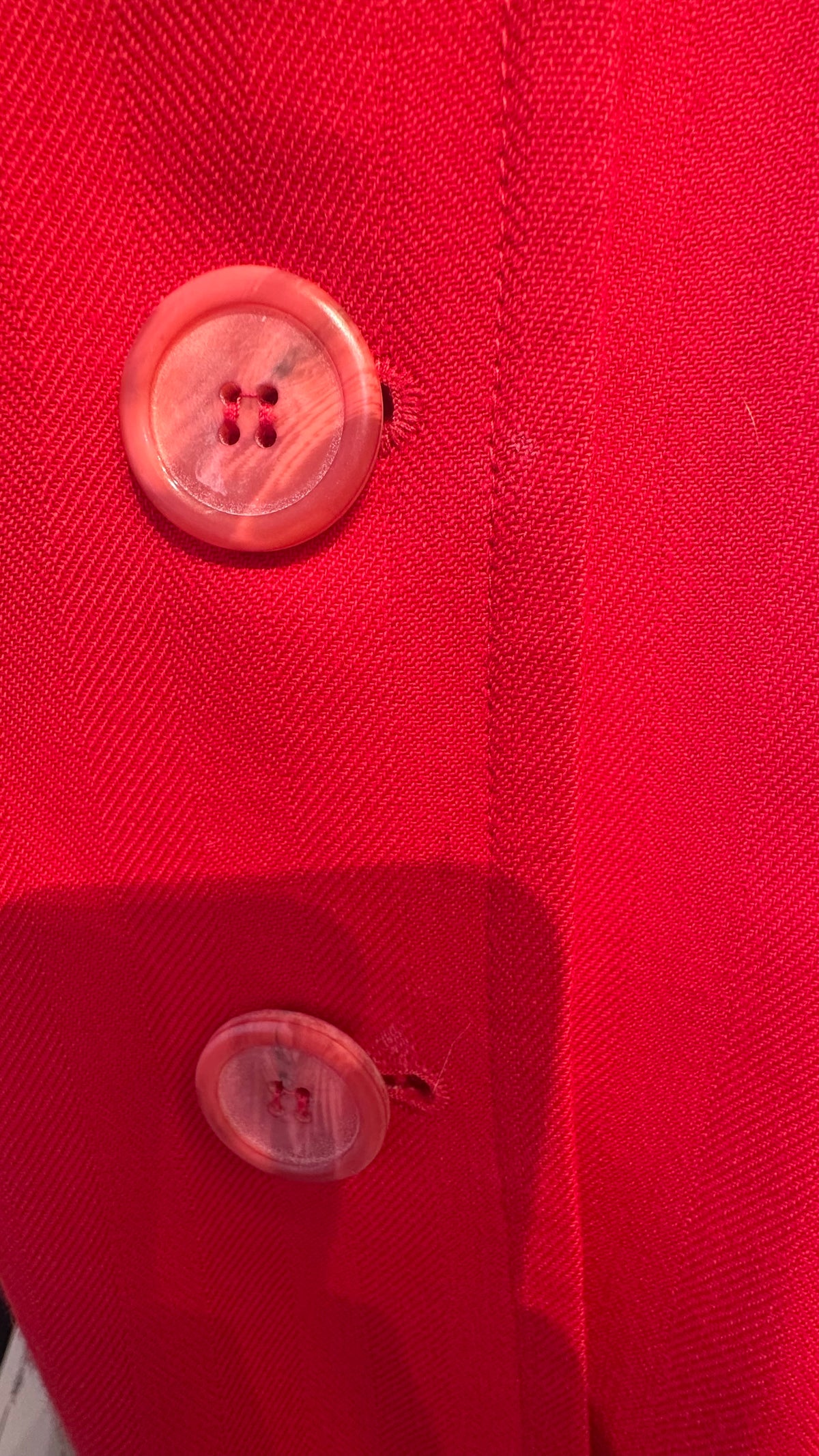 Christian Dior - VINTAGE Red Wool Blazer Jacket - M